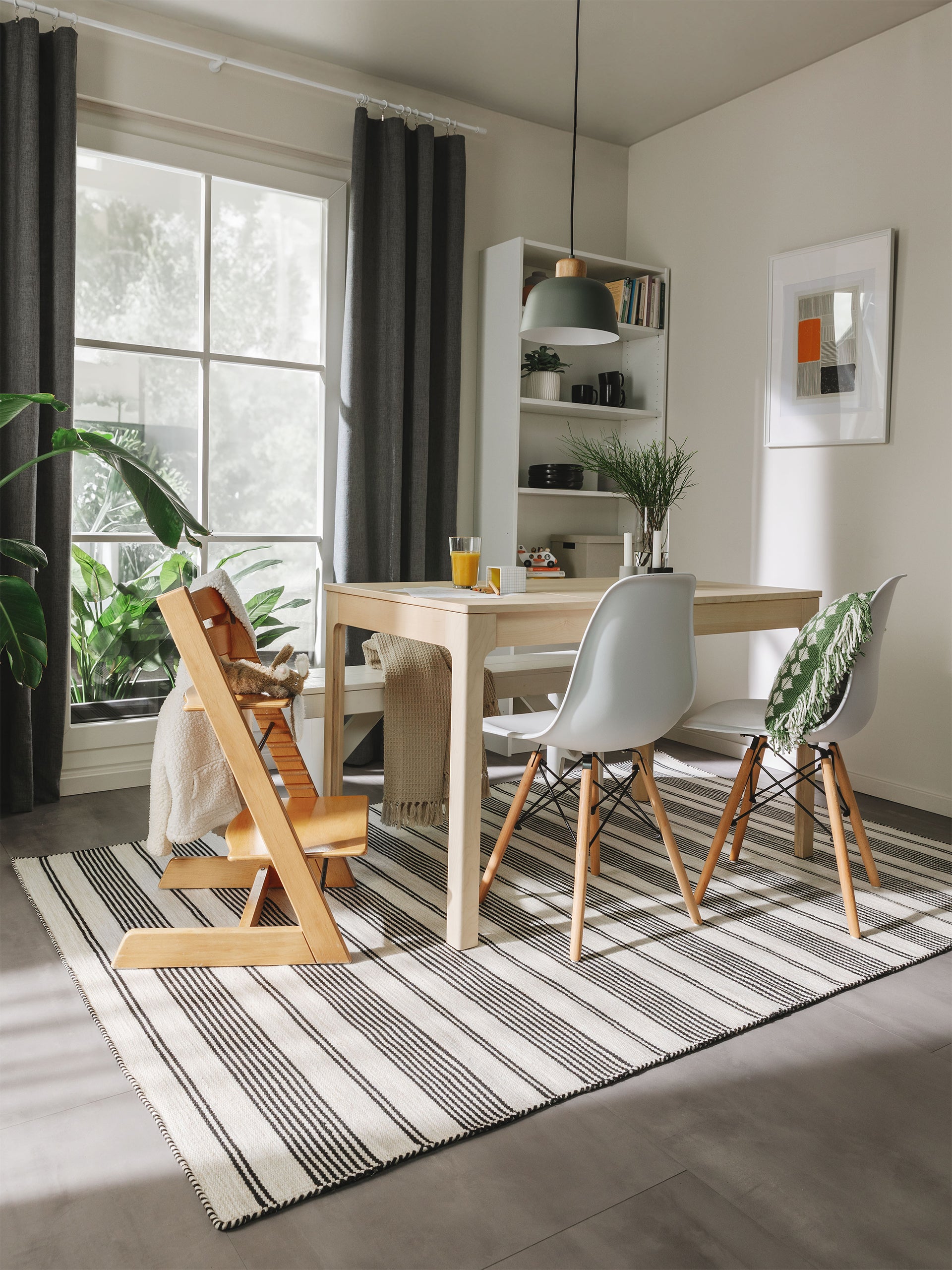 In- & Outdoor Rug Rida Beige/Black