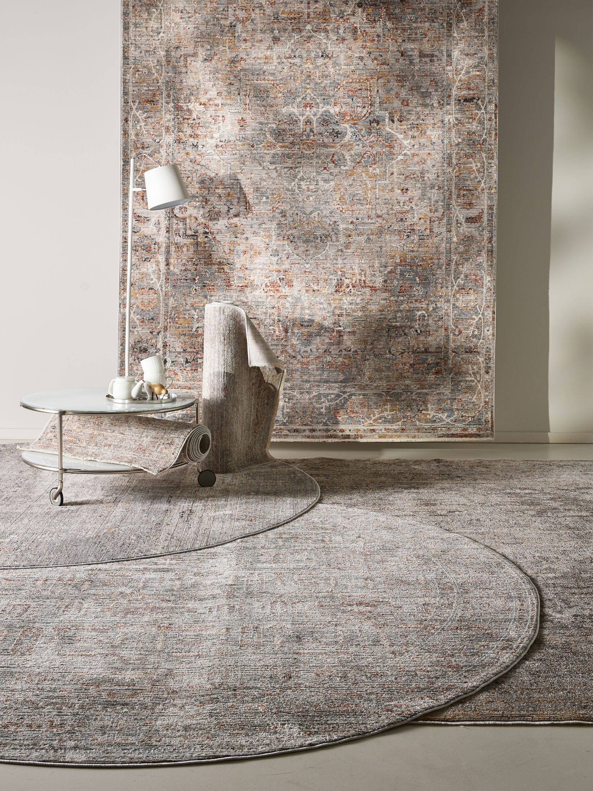 Rug Anwar Grey/Orange