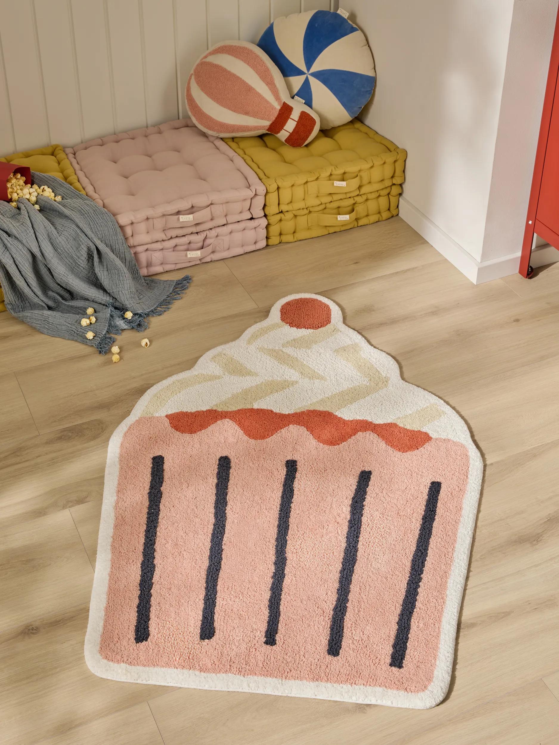 Washable Kid´s Rug Caramelle Rose