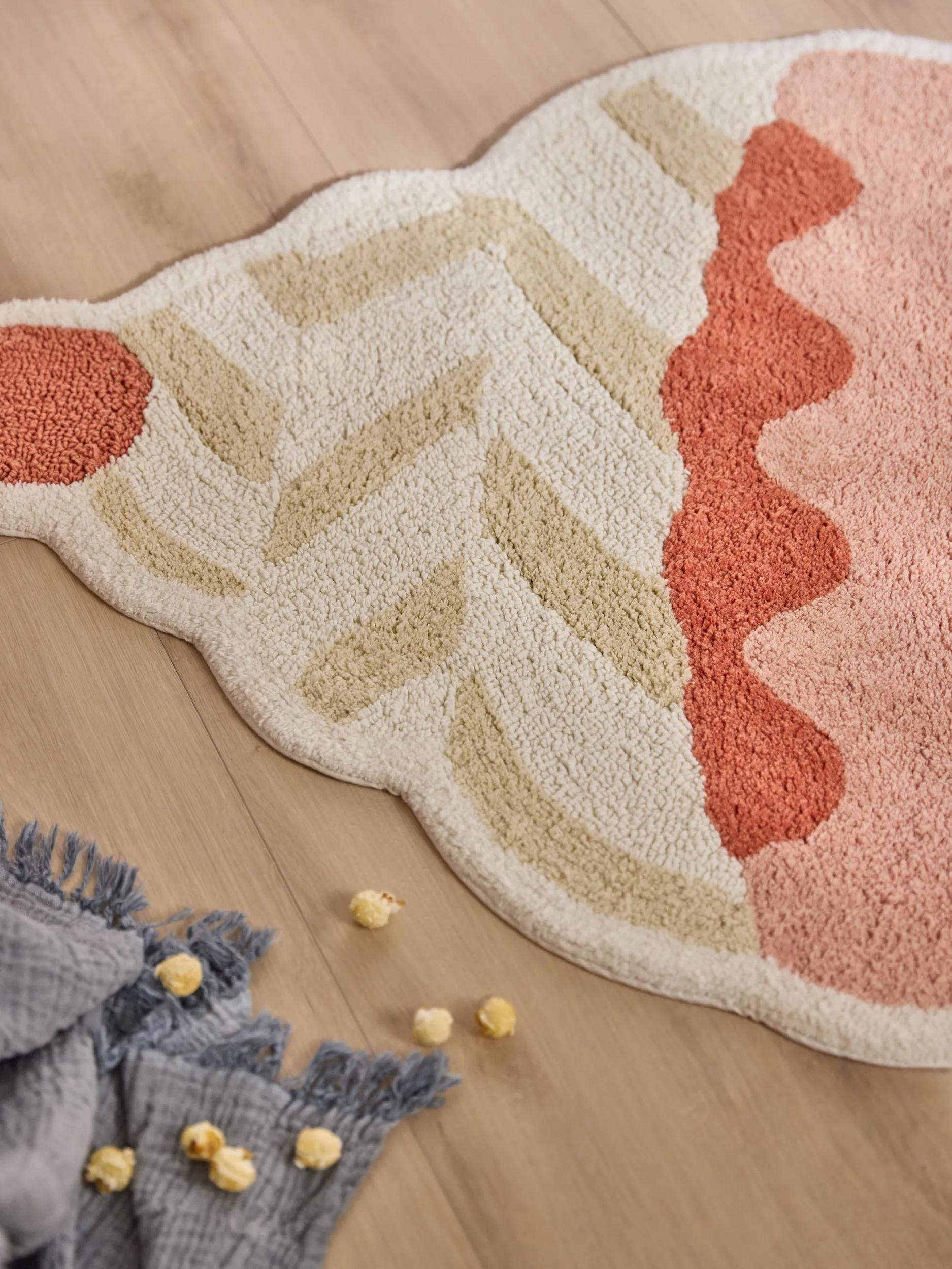 Washable Kid´s Rug Caramelle Rose