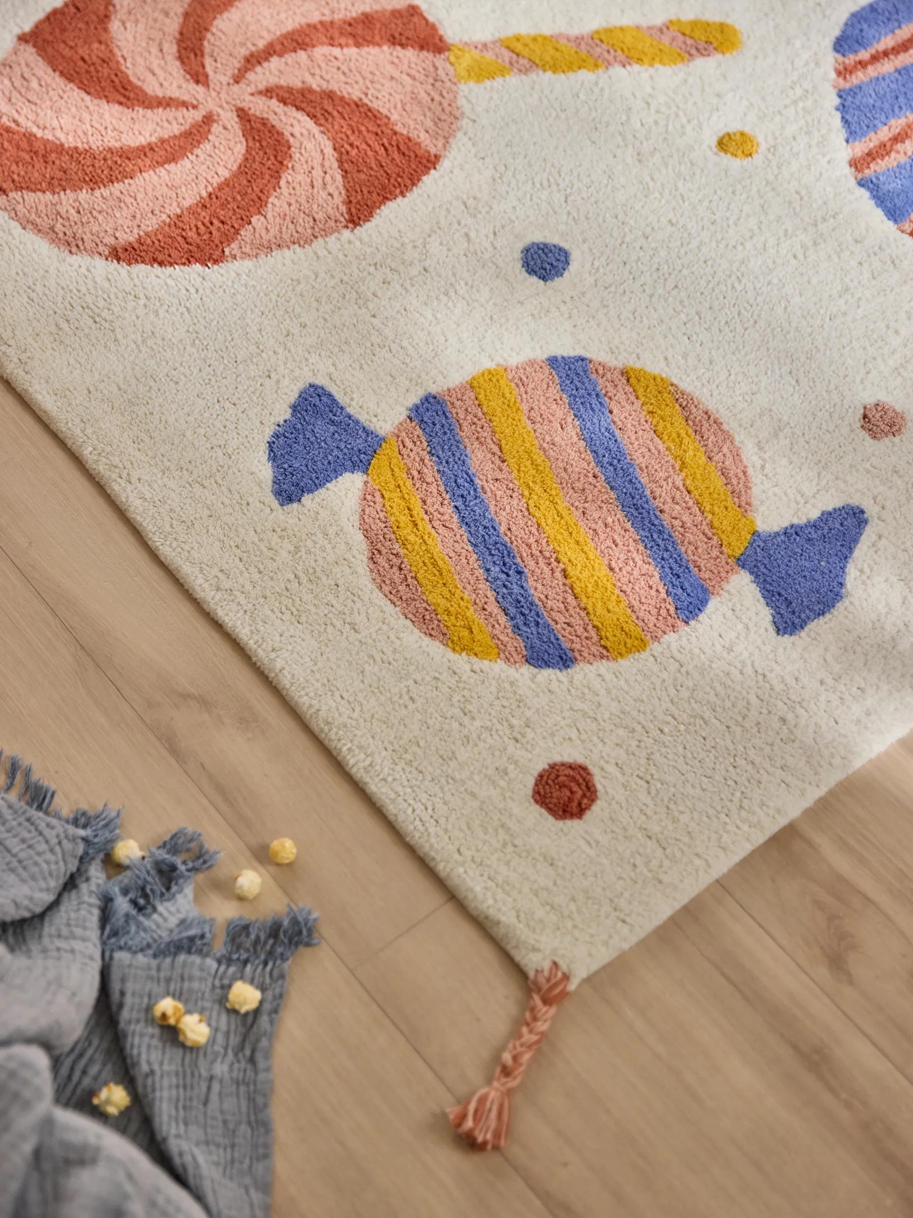 Washable Kid´s Rug Caramelle Multicolour