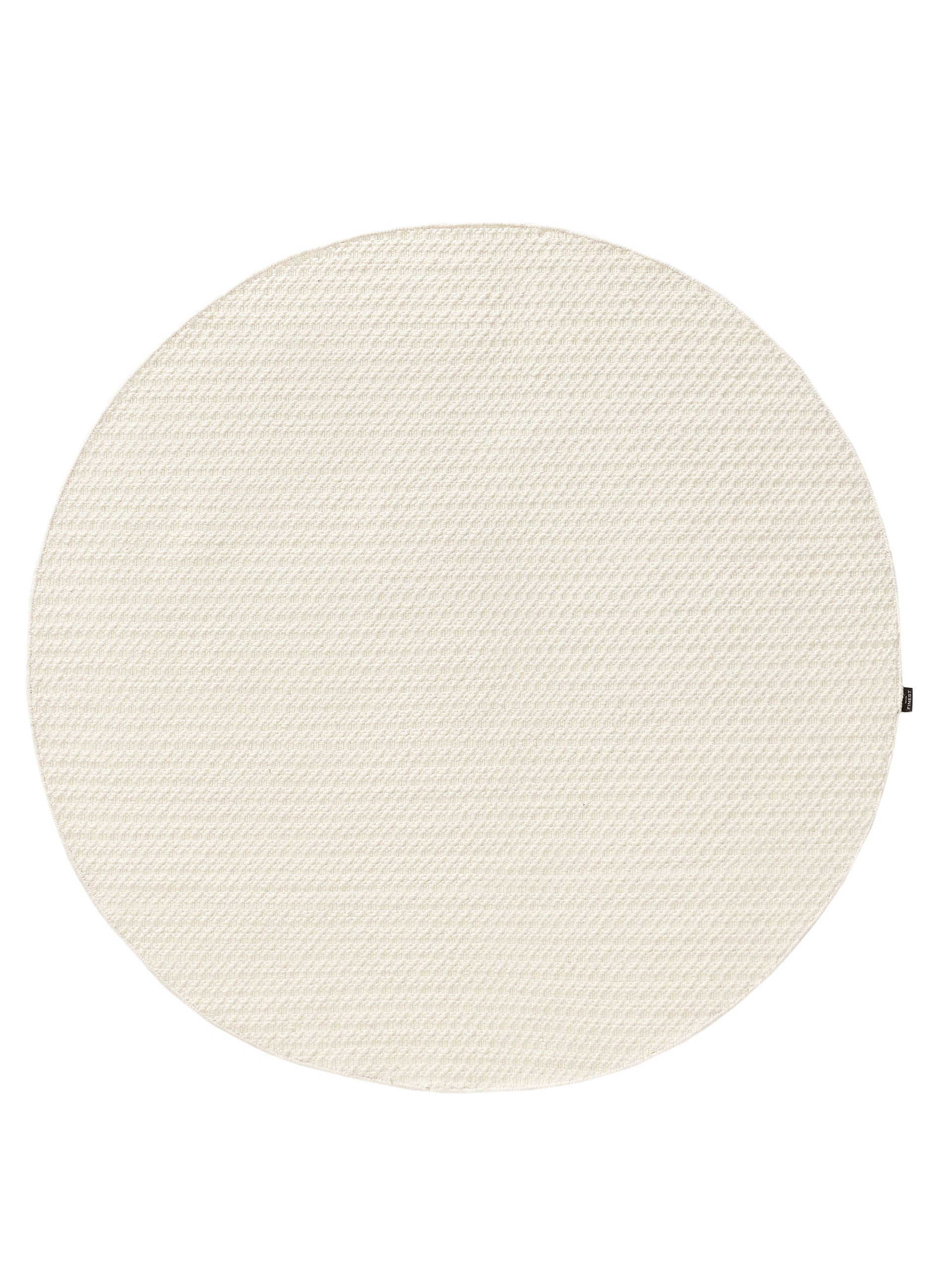 Round Wool Rug Hera Cream