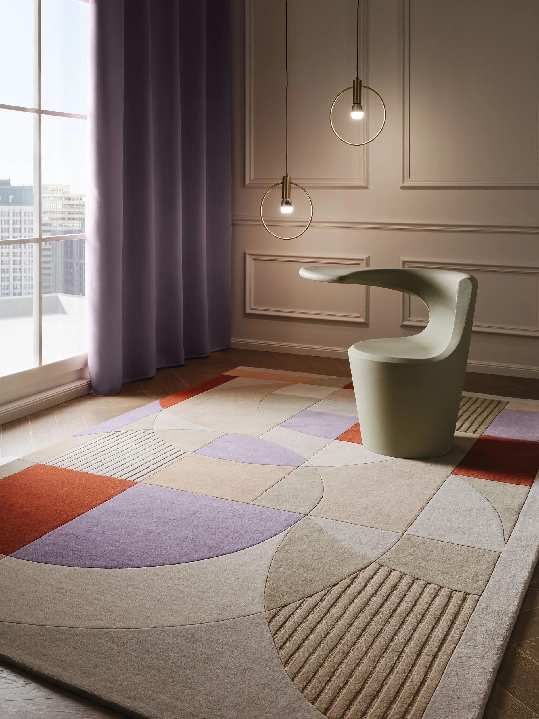 Wool Rug Adam Multicolour