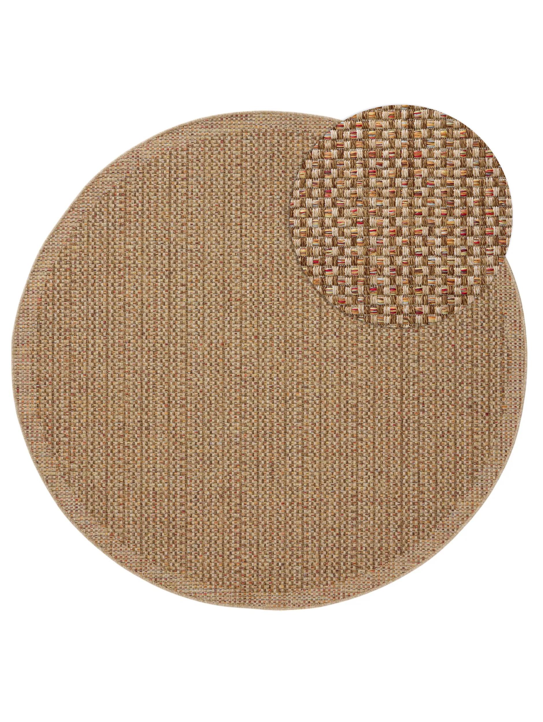 Alfombra para interior y exterior Agra multicolor/beige