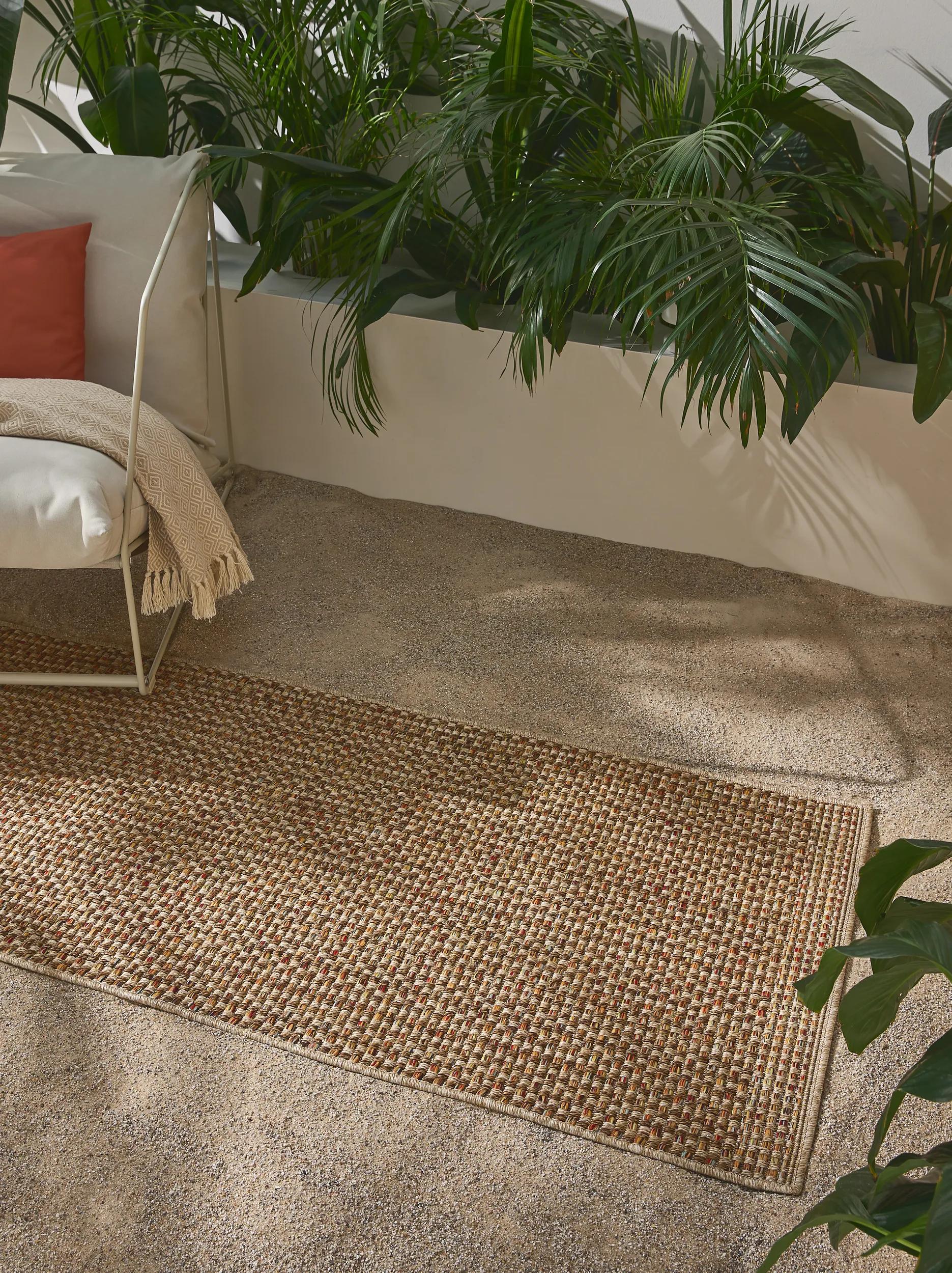 In- & Outdoor Runner Agra Multicolour/Beige