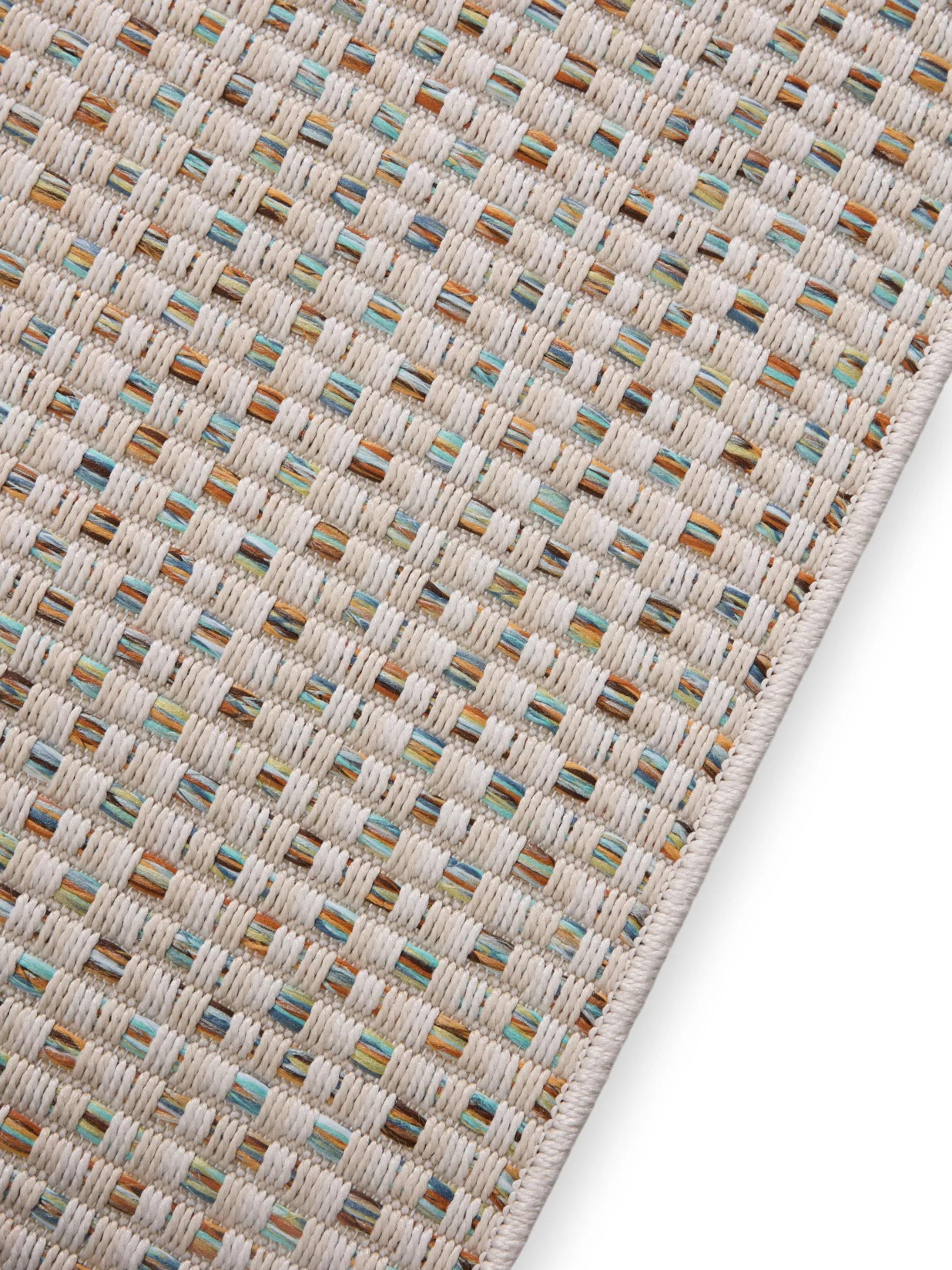 In- & Outdoor Runner Agra Cream/Blue