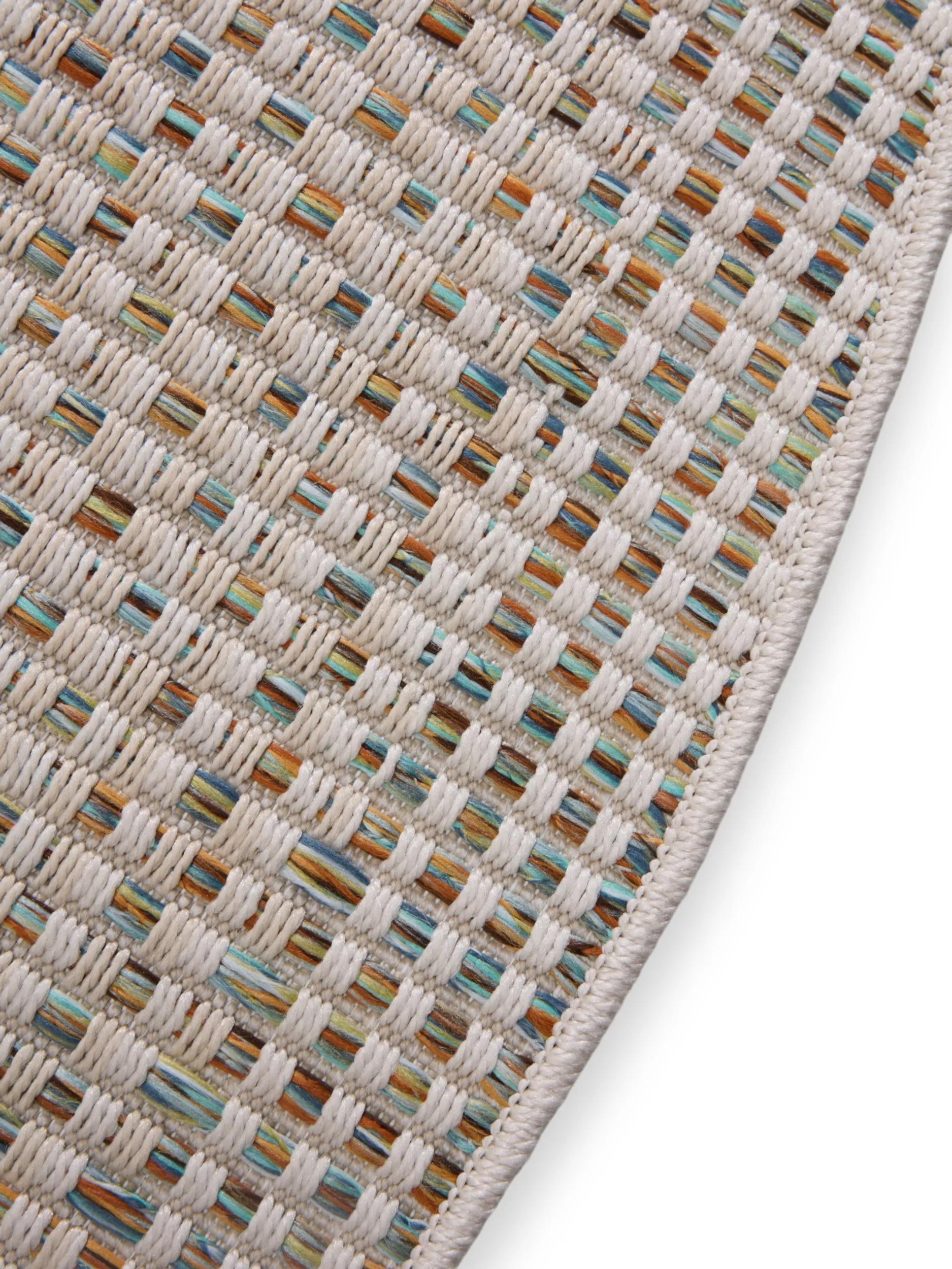 In- & Outdoor Rug Agra Cream/Blue