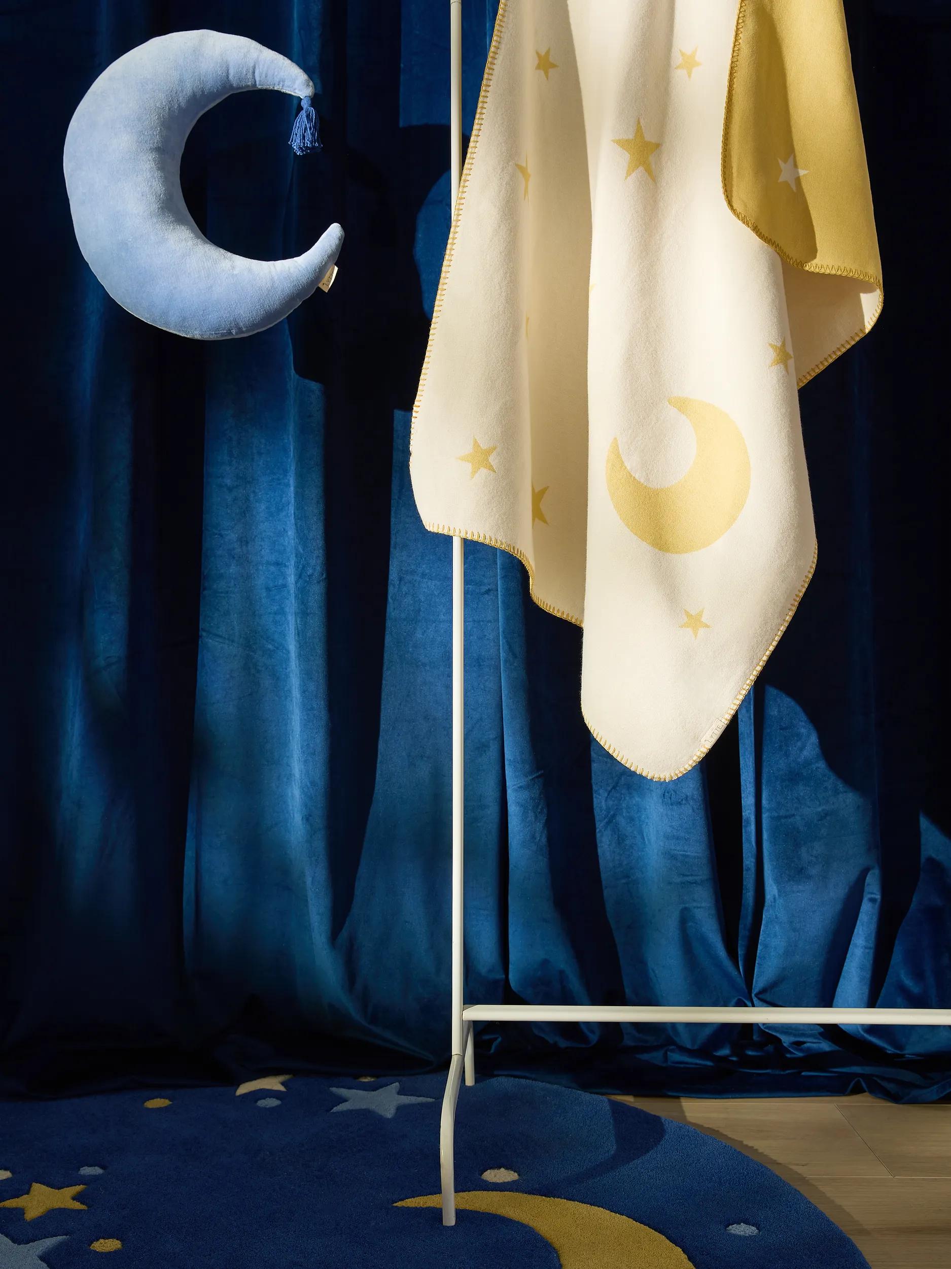 Cotton blanket Alex Yellow