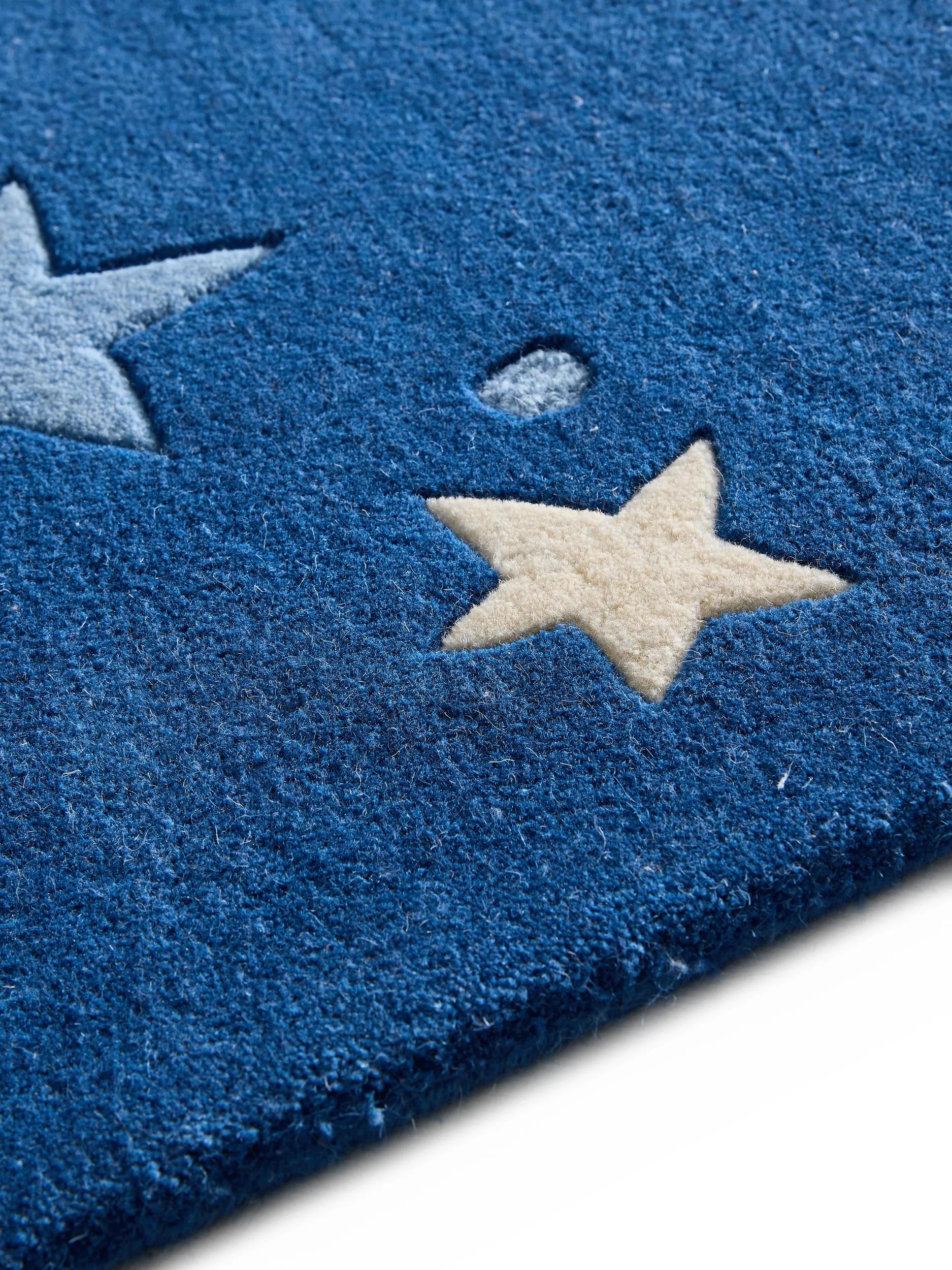 Kids rug Alex Blue
