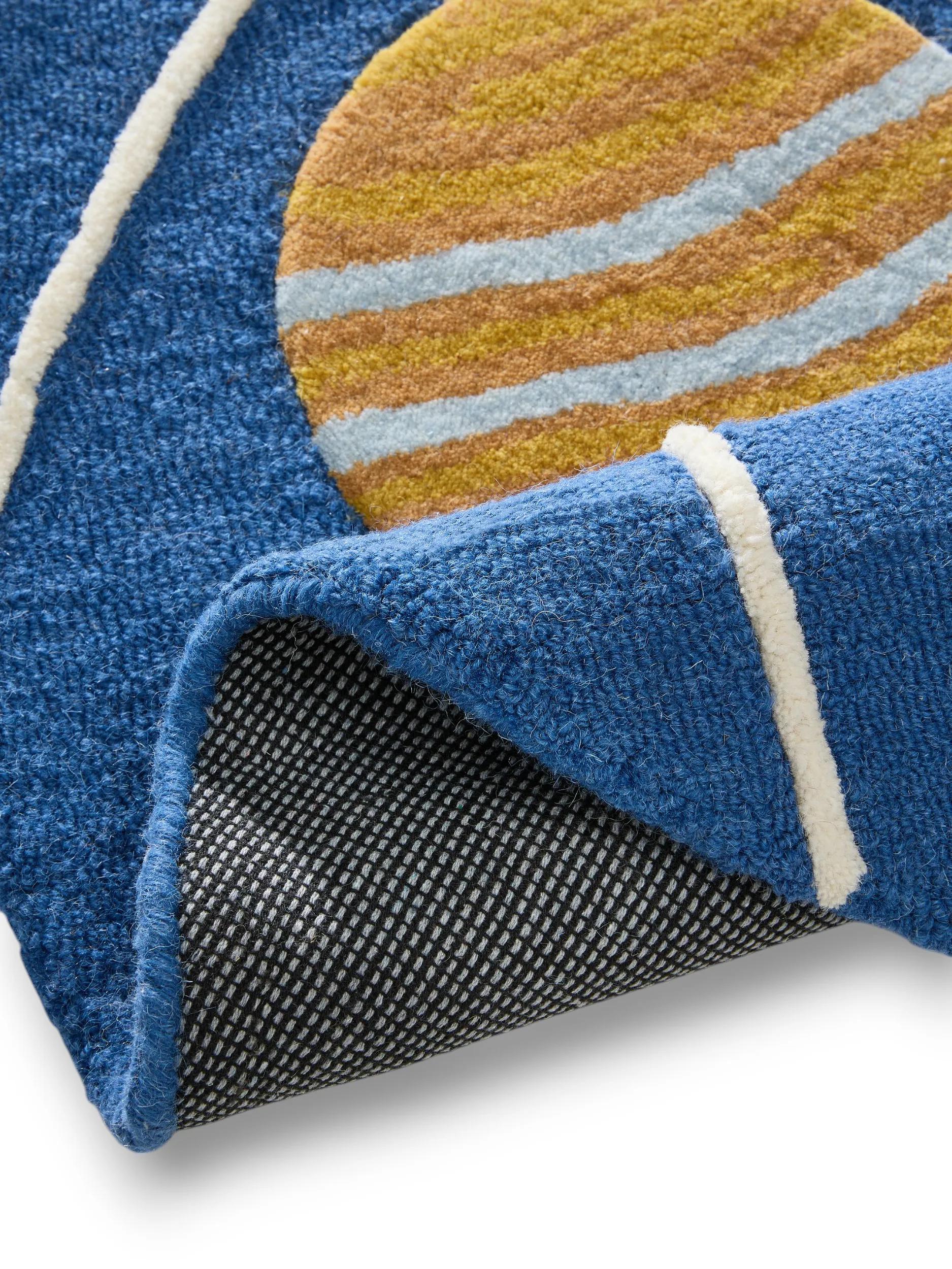 Kids Rug Alex Multicolour/Blue