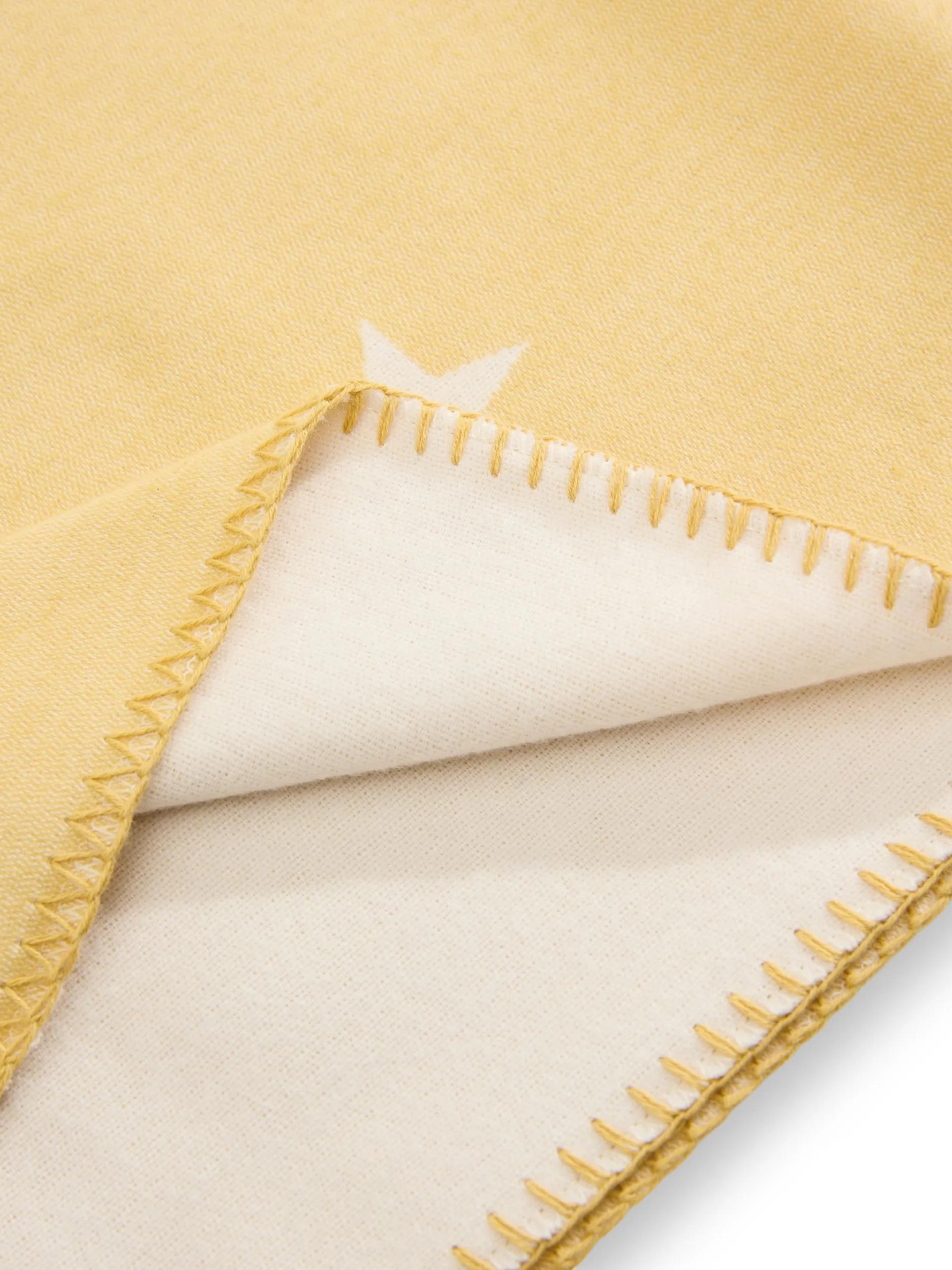 Cotton blanket Alex Yellow