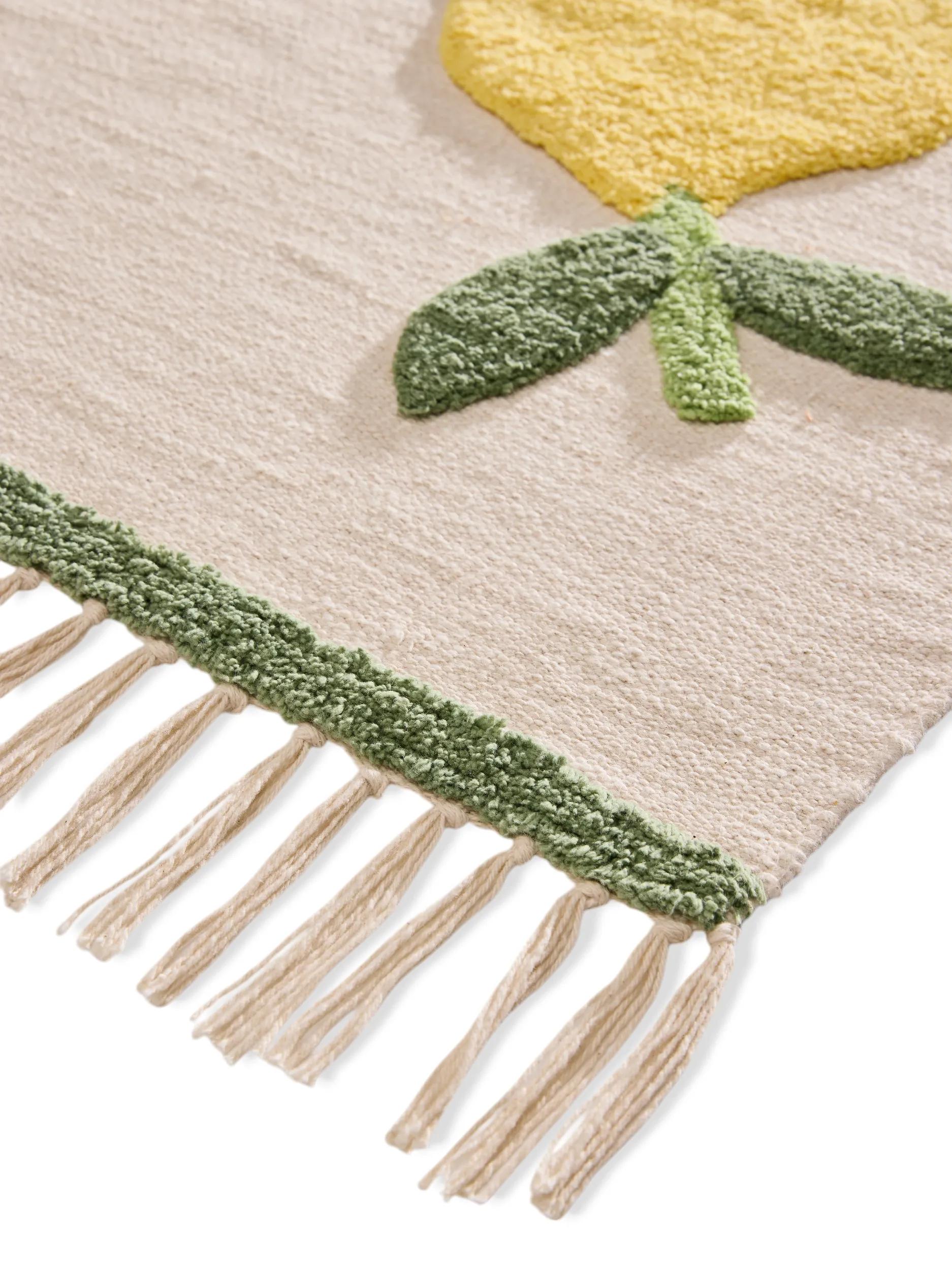 Kids rug Alma Cream/Yellow