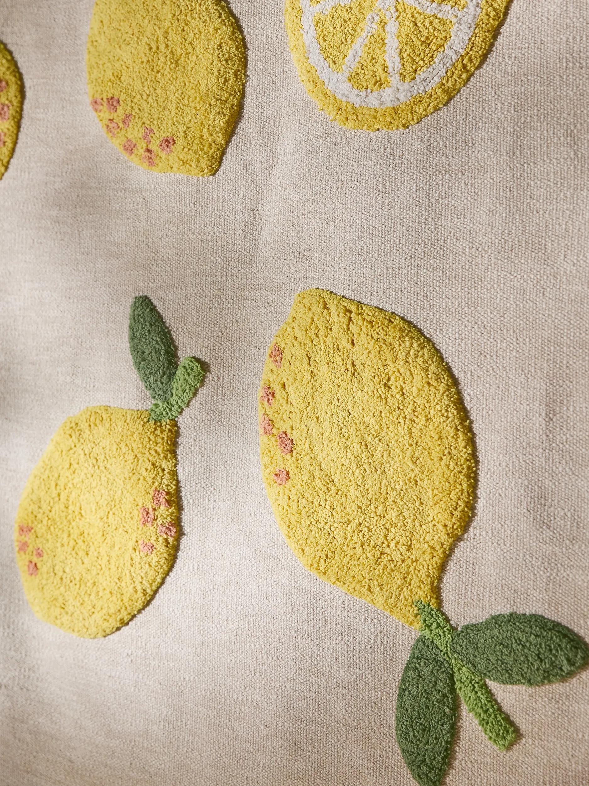 Kids rug Alma Cream/Yellow