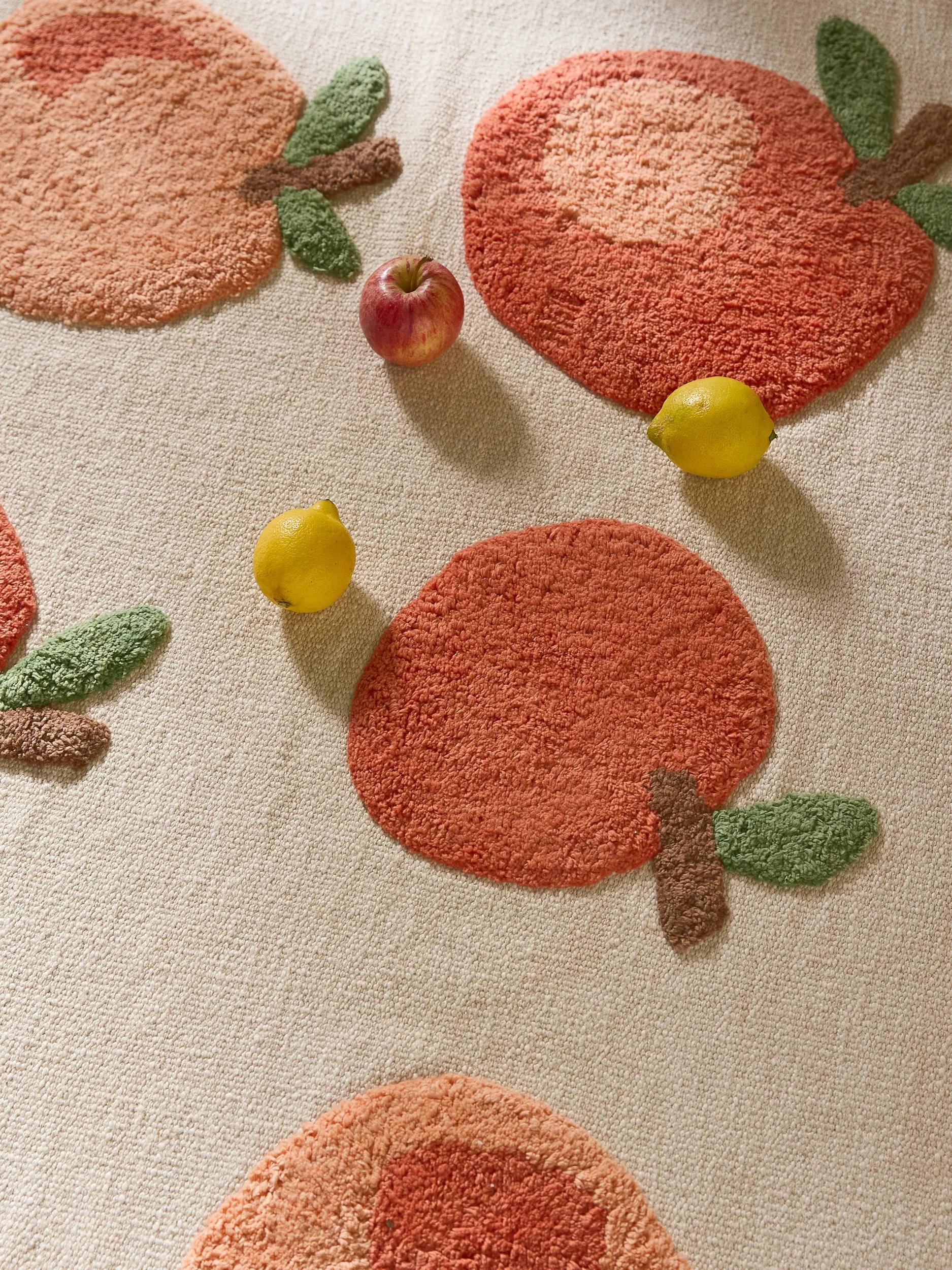 Kids rug Alma Beige/Red