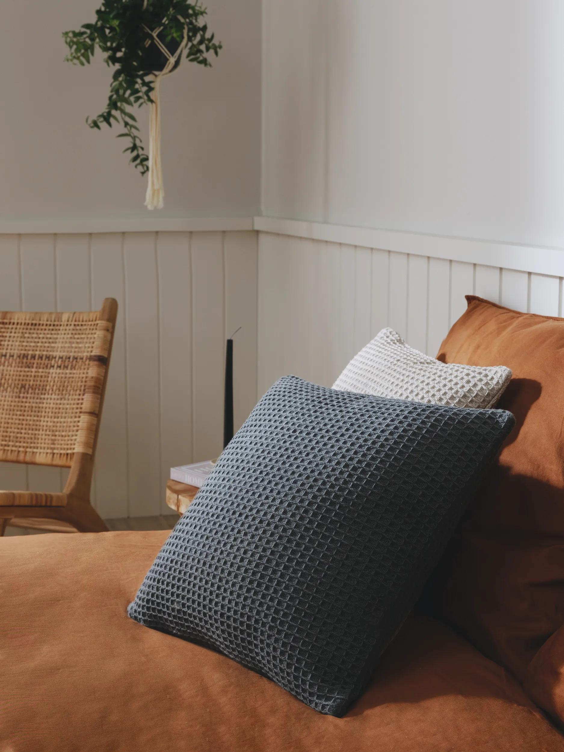 Cushion Cover Amalia Dark Grey