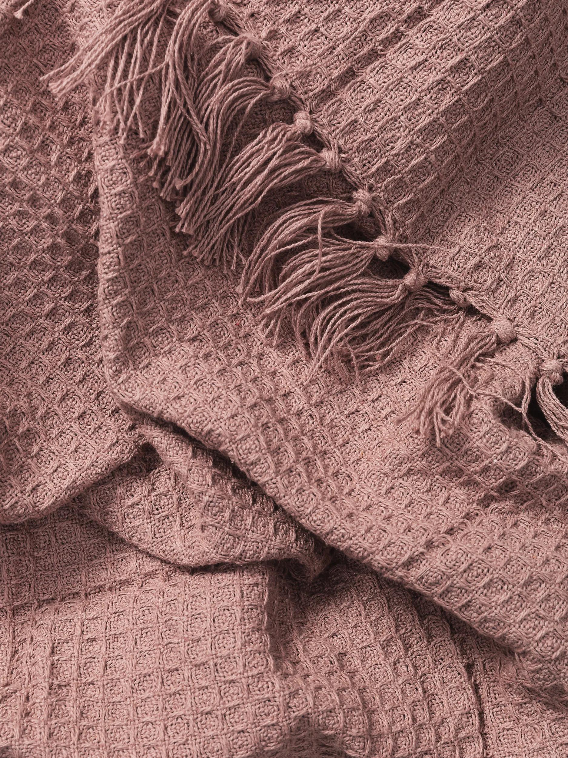 Cotton blanket Amalia Rose