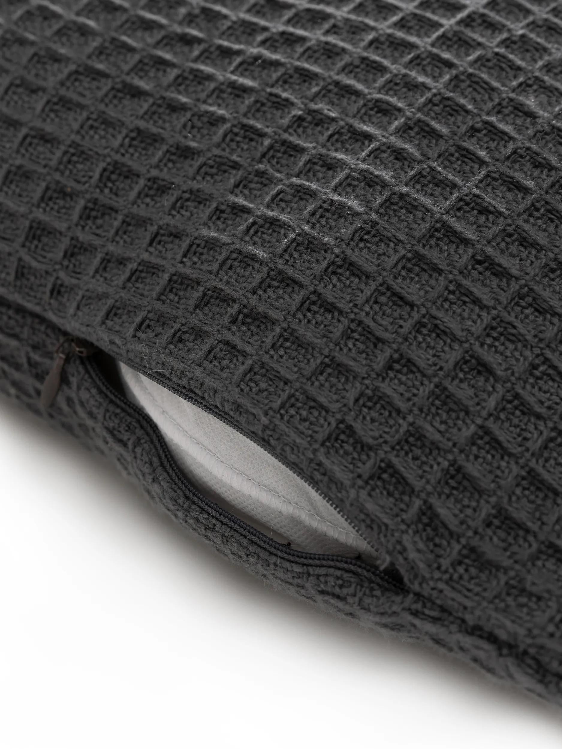 Cushion Cover Amalia Dark Grey