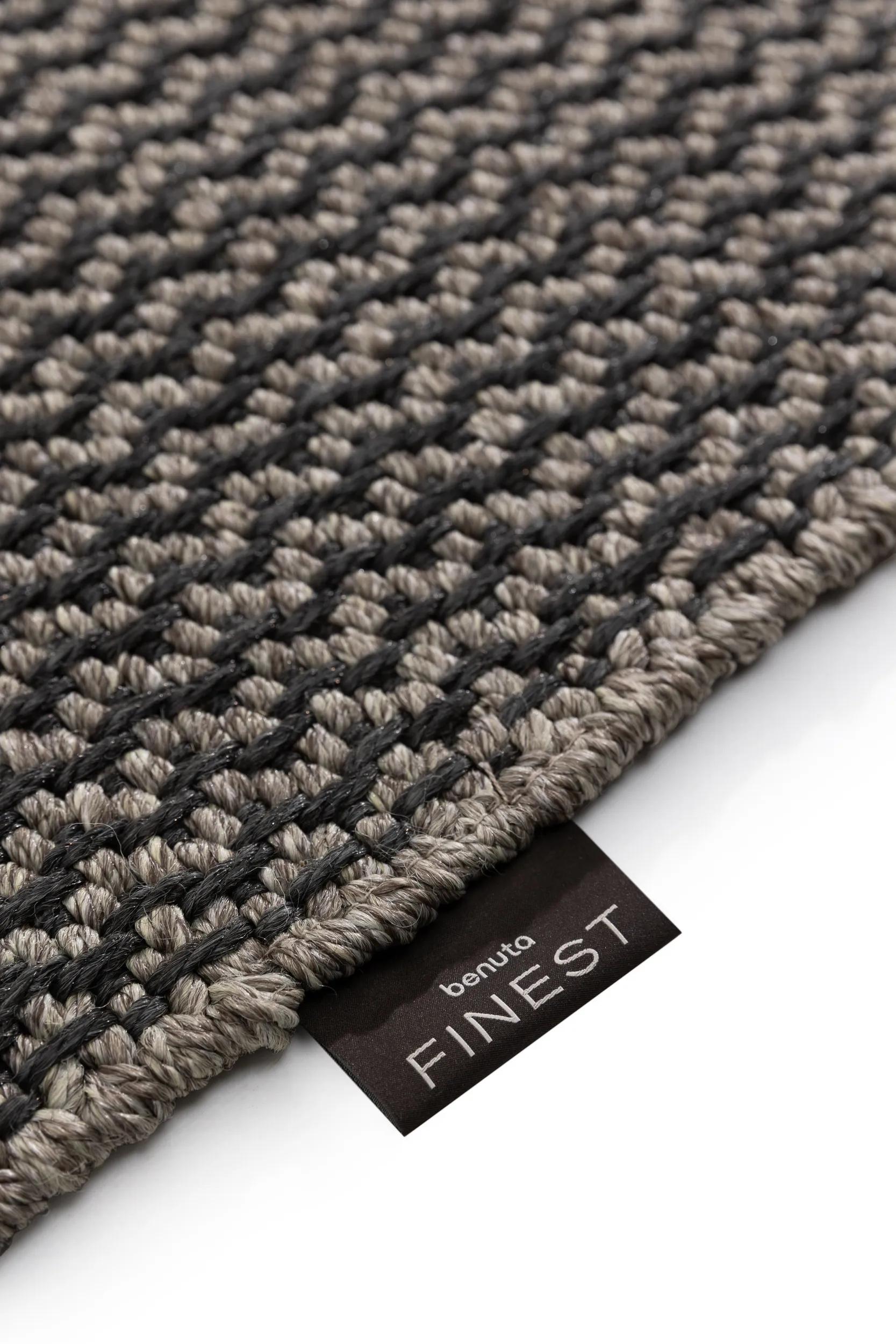 In- & Outdoor Rug Amata Charcoal/Grey