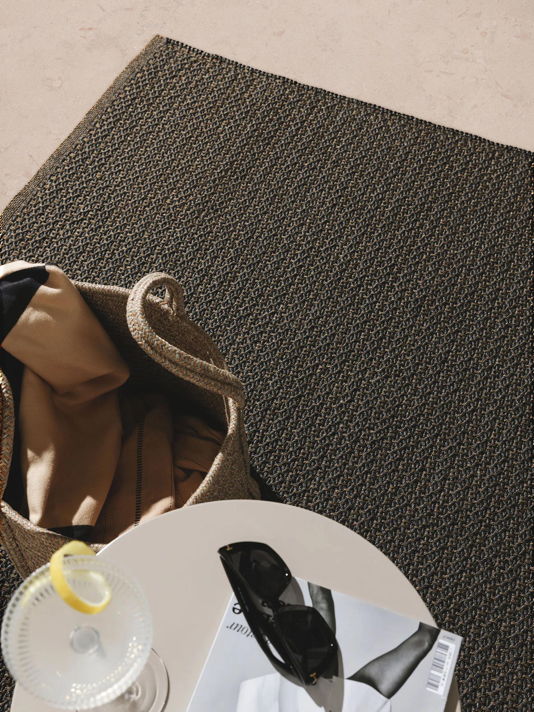 In- & Outdoor Rug Amata Charcoal