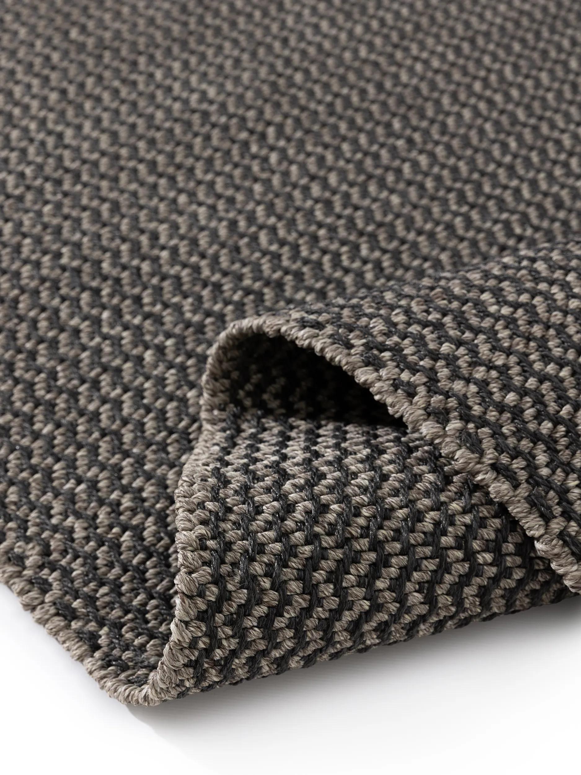 In- & Outdoor Rug Amata Charcoal/Grey