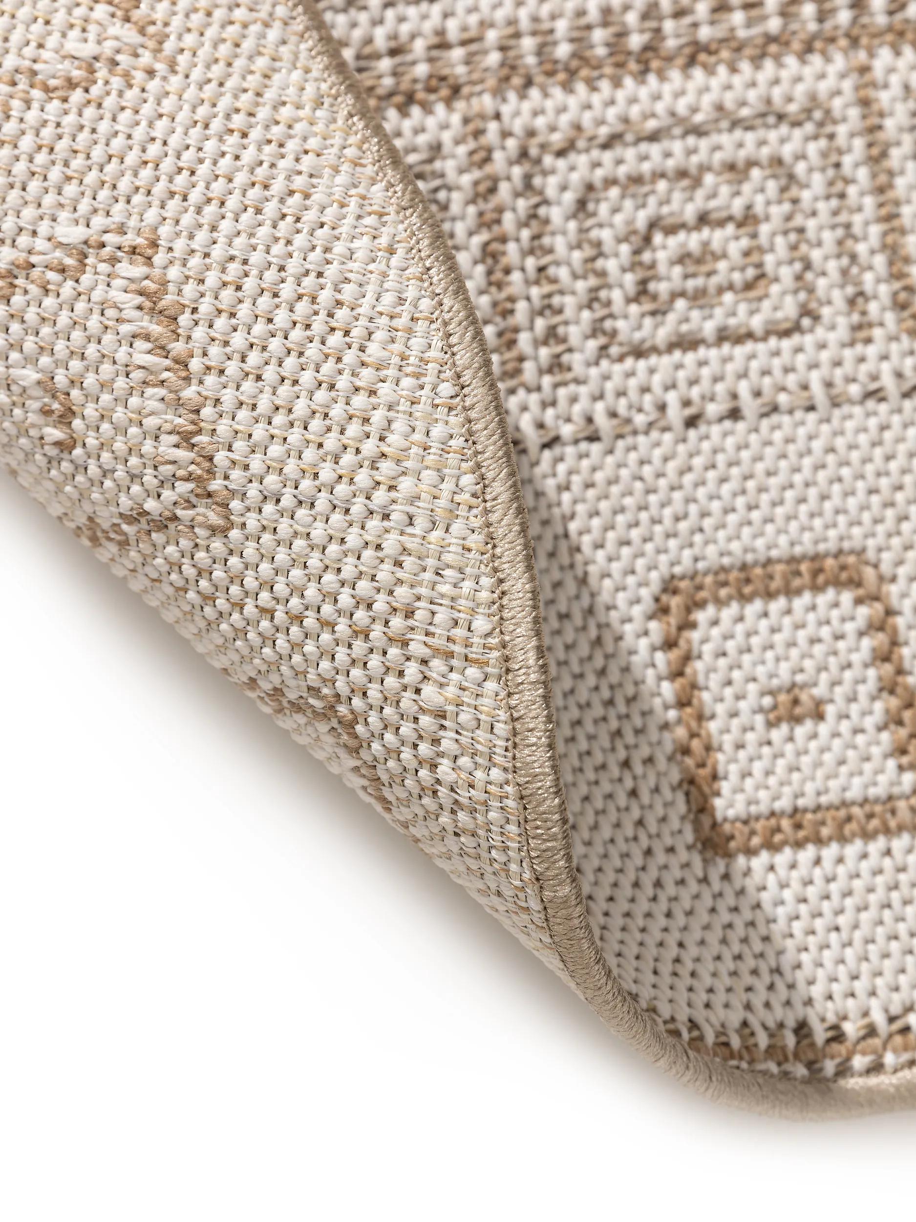 In- & Outdoor Teppich Andora Creme/Beige