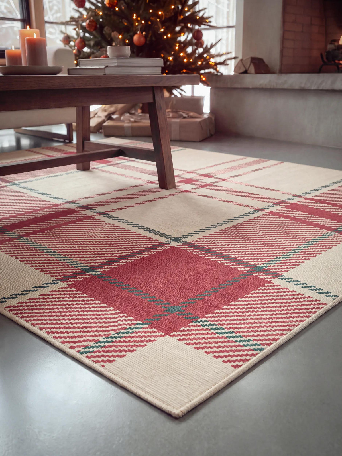 Washable Rug Angus Cream