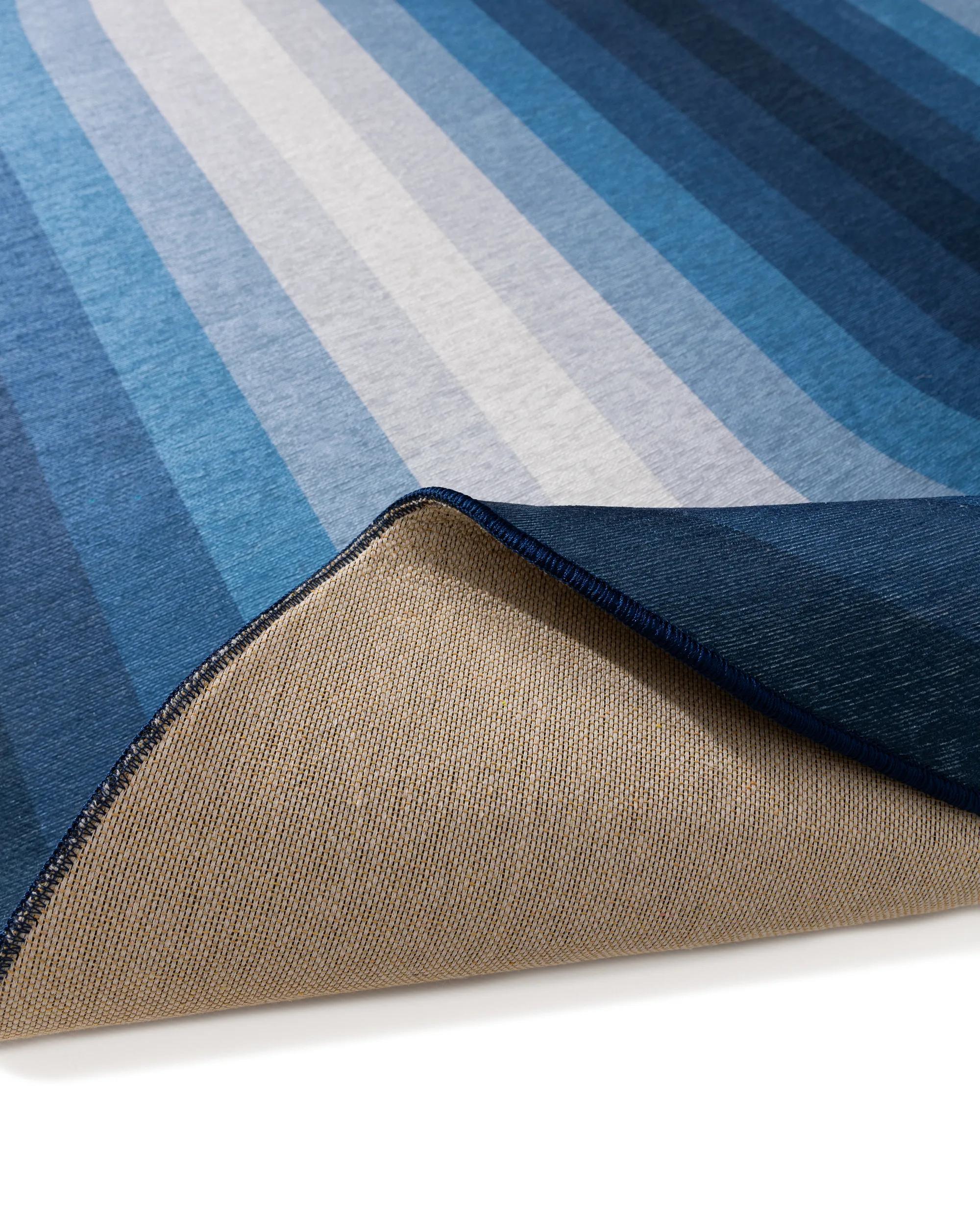 Flat Weave Rug Anko Blue