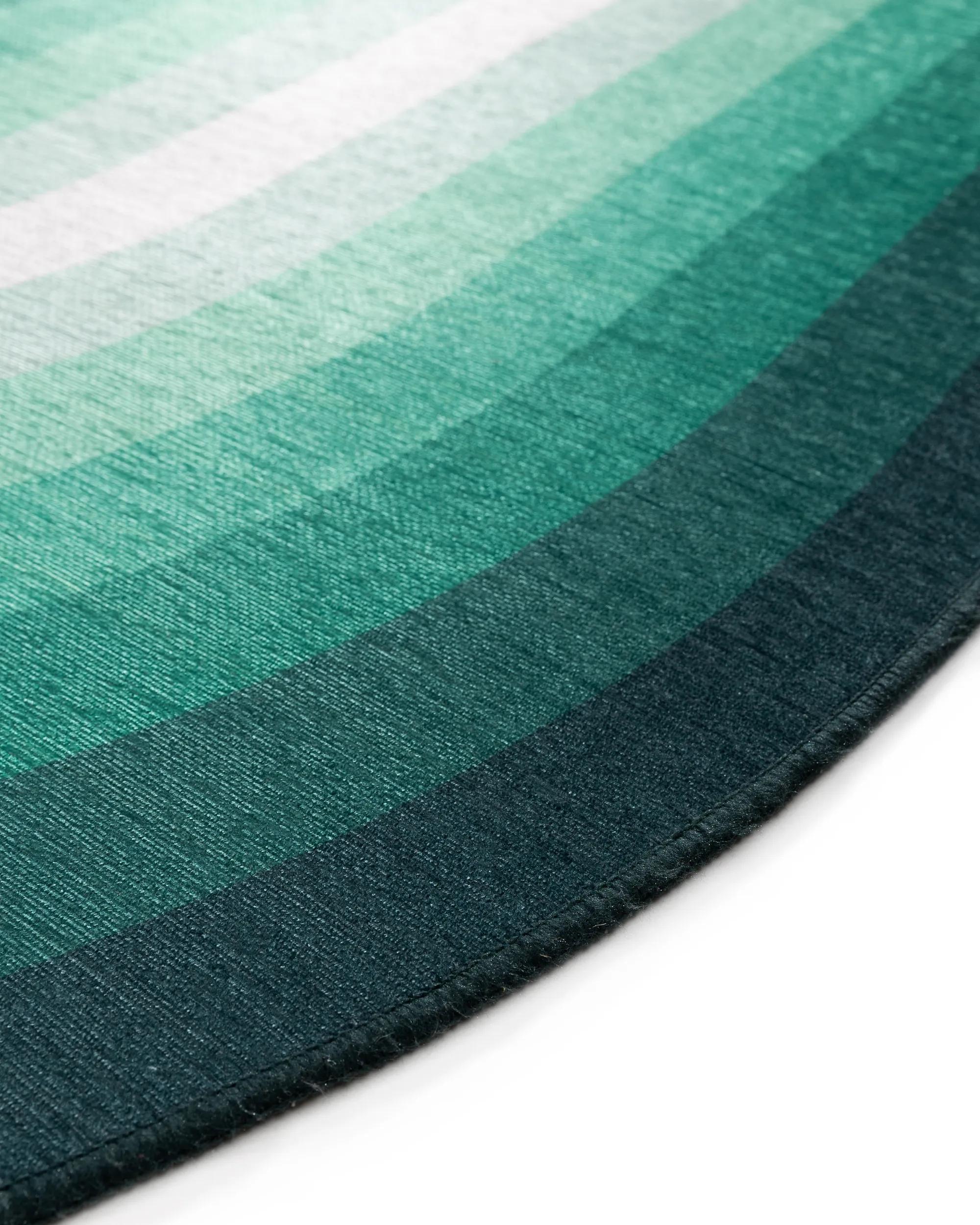 Alfombra lavable Anko verde