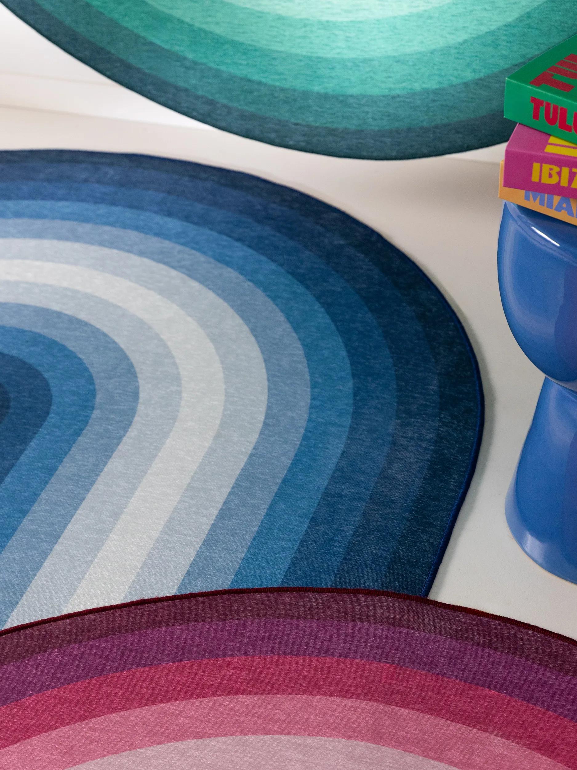 Flat Weave Rug Anko Blue