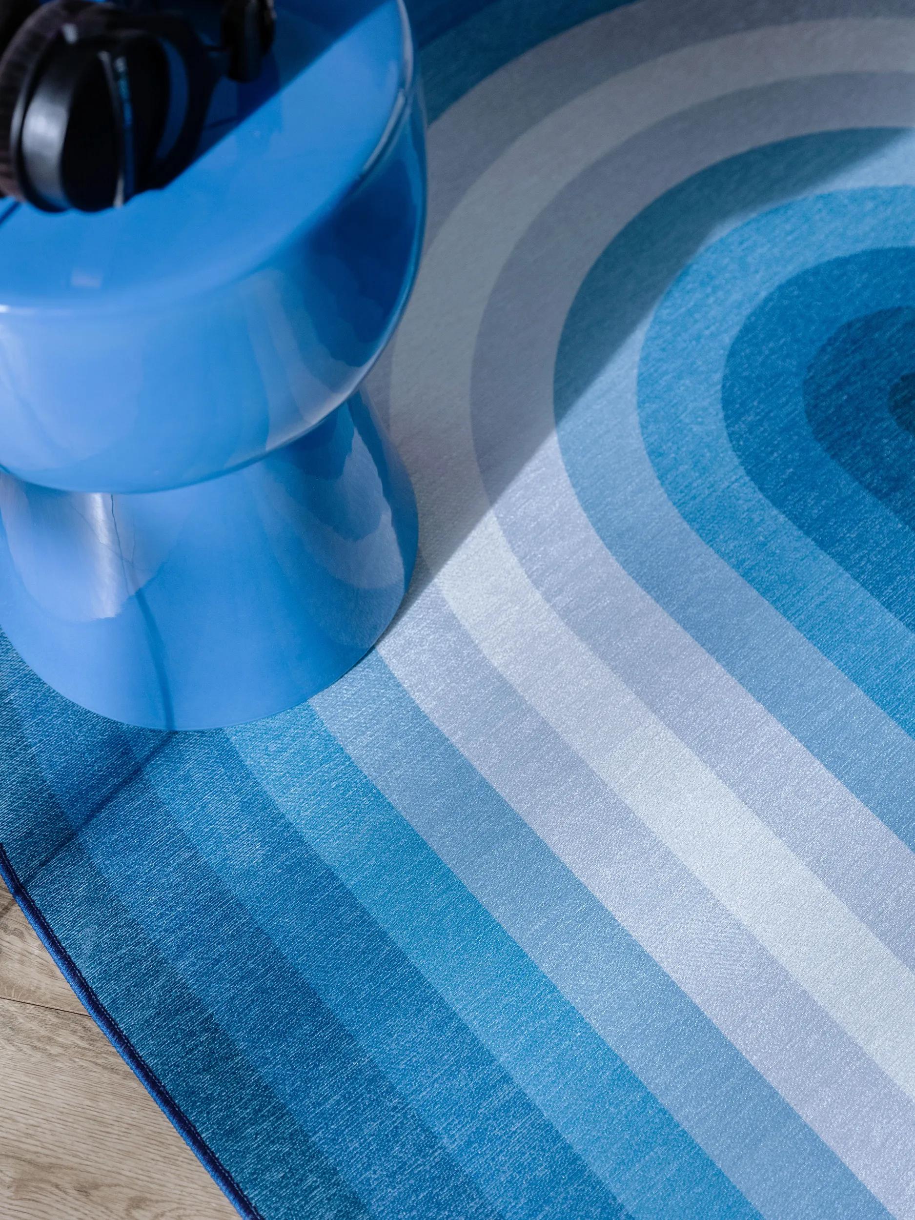 Flat Weave Rug Anko Blue