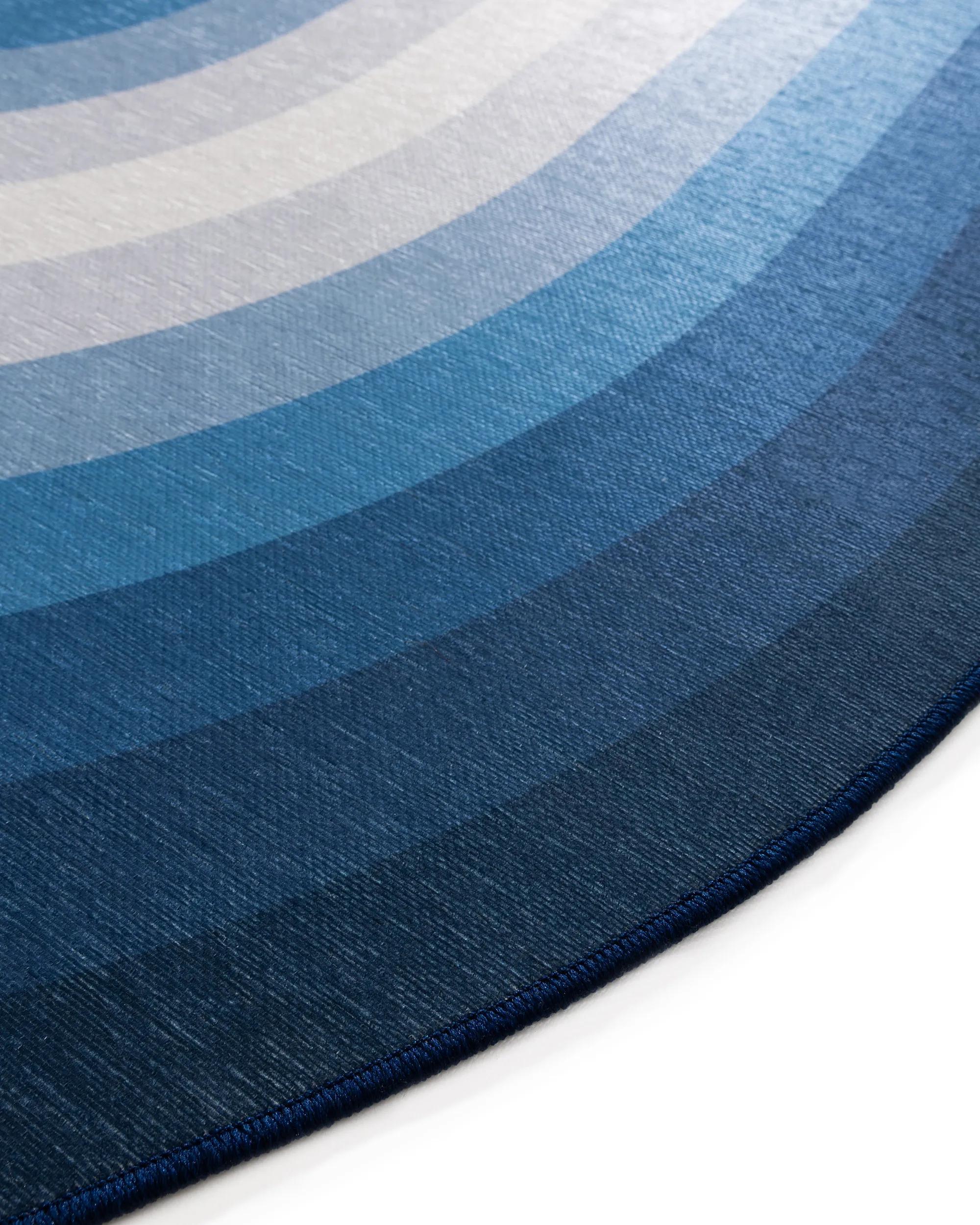 Flat Weave Rug Anko Blue