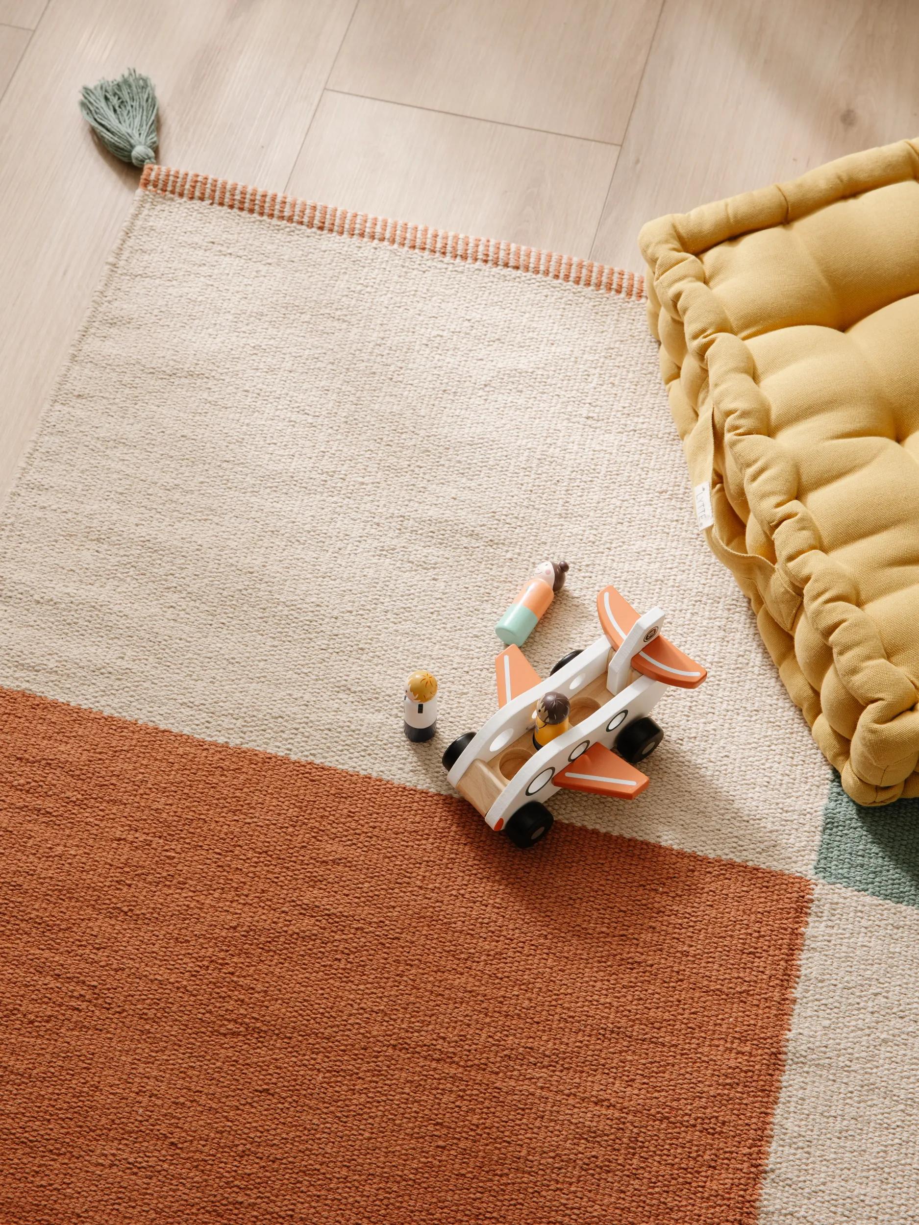 Kids rug Anton Multicolour/Green