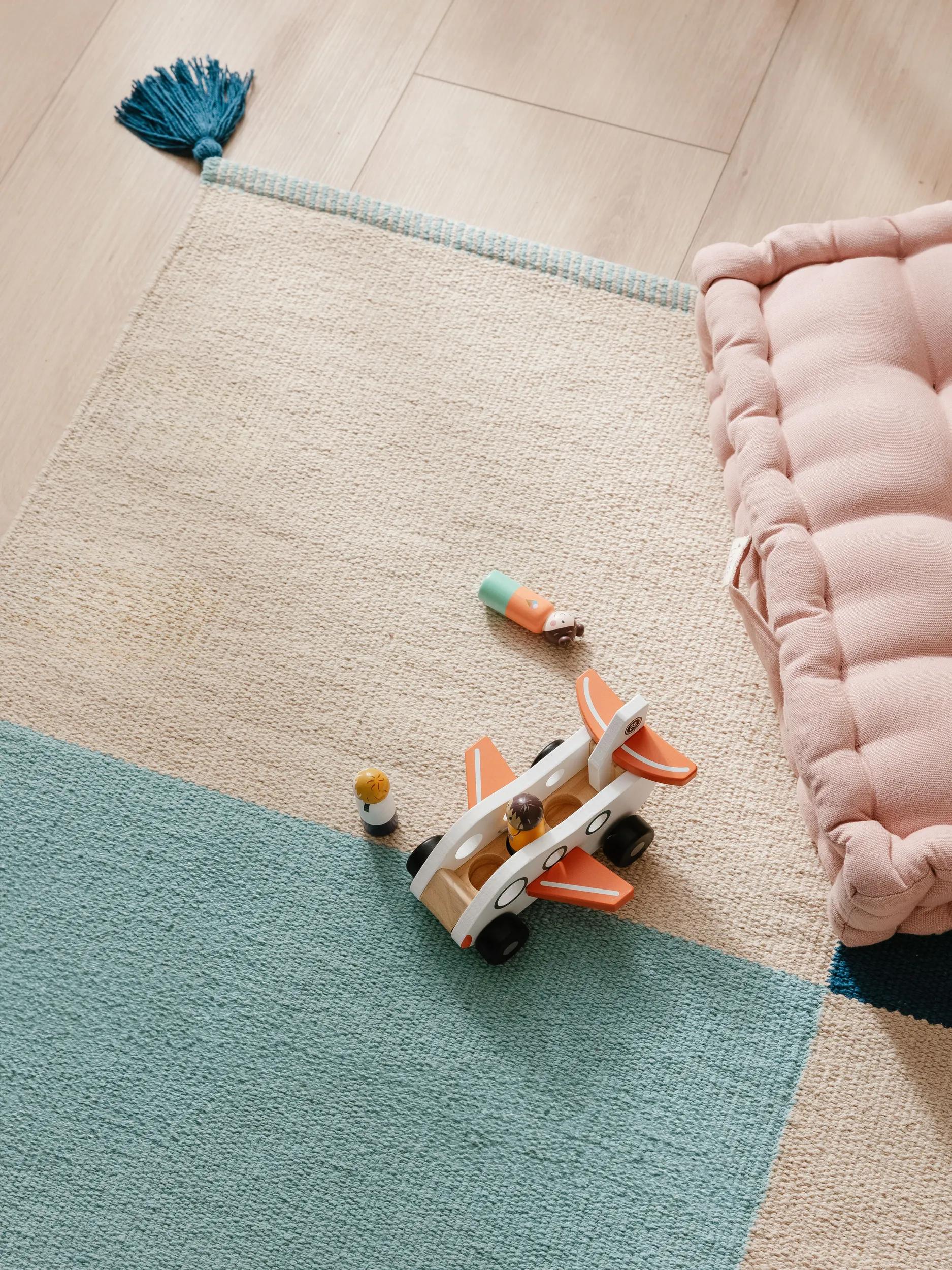 Kids rug Anton Multicolour/Blue