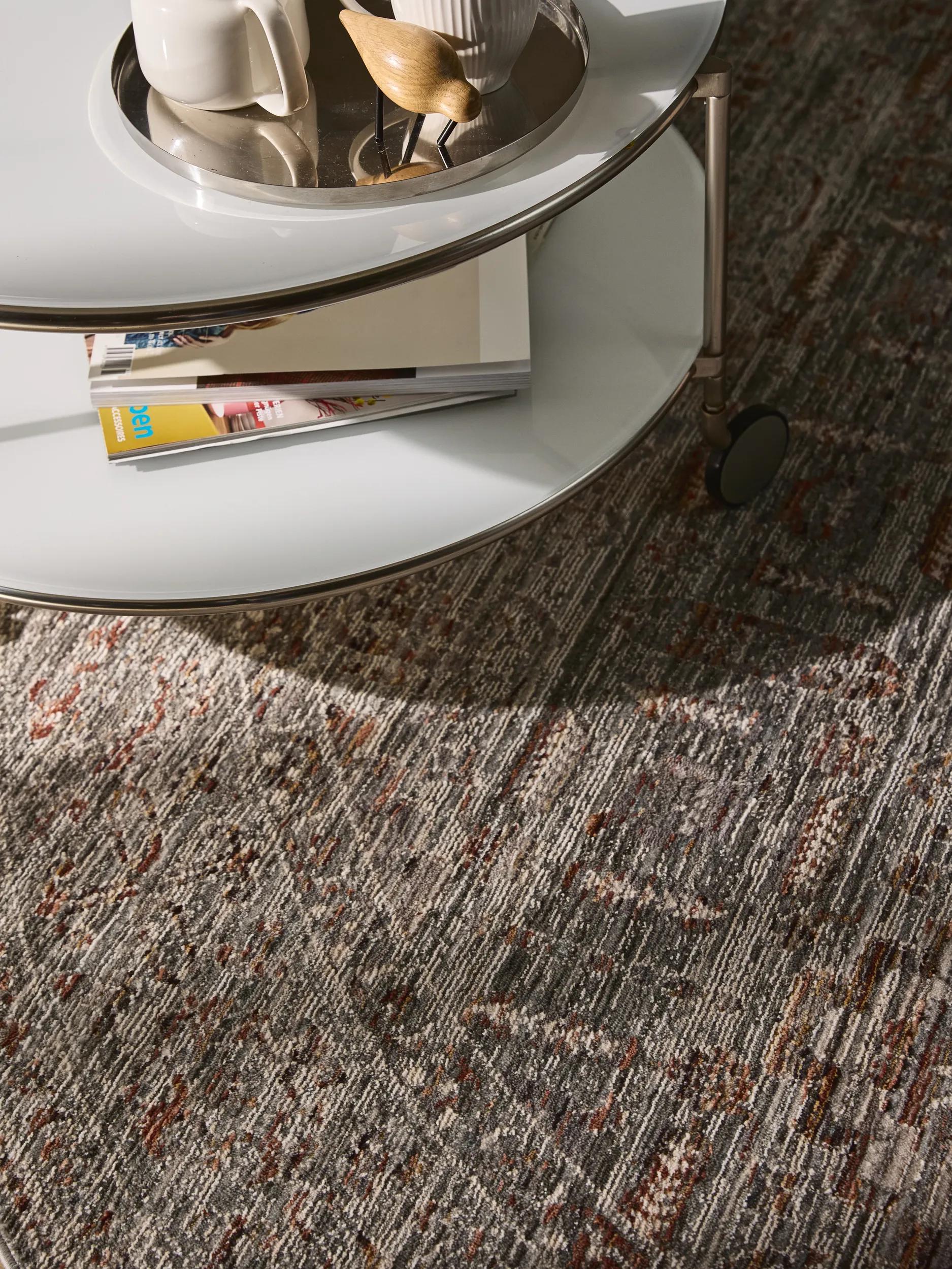 Rug Anwar Grey/Orange