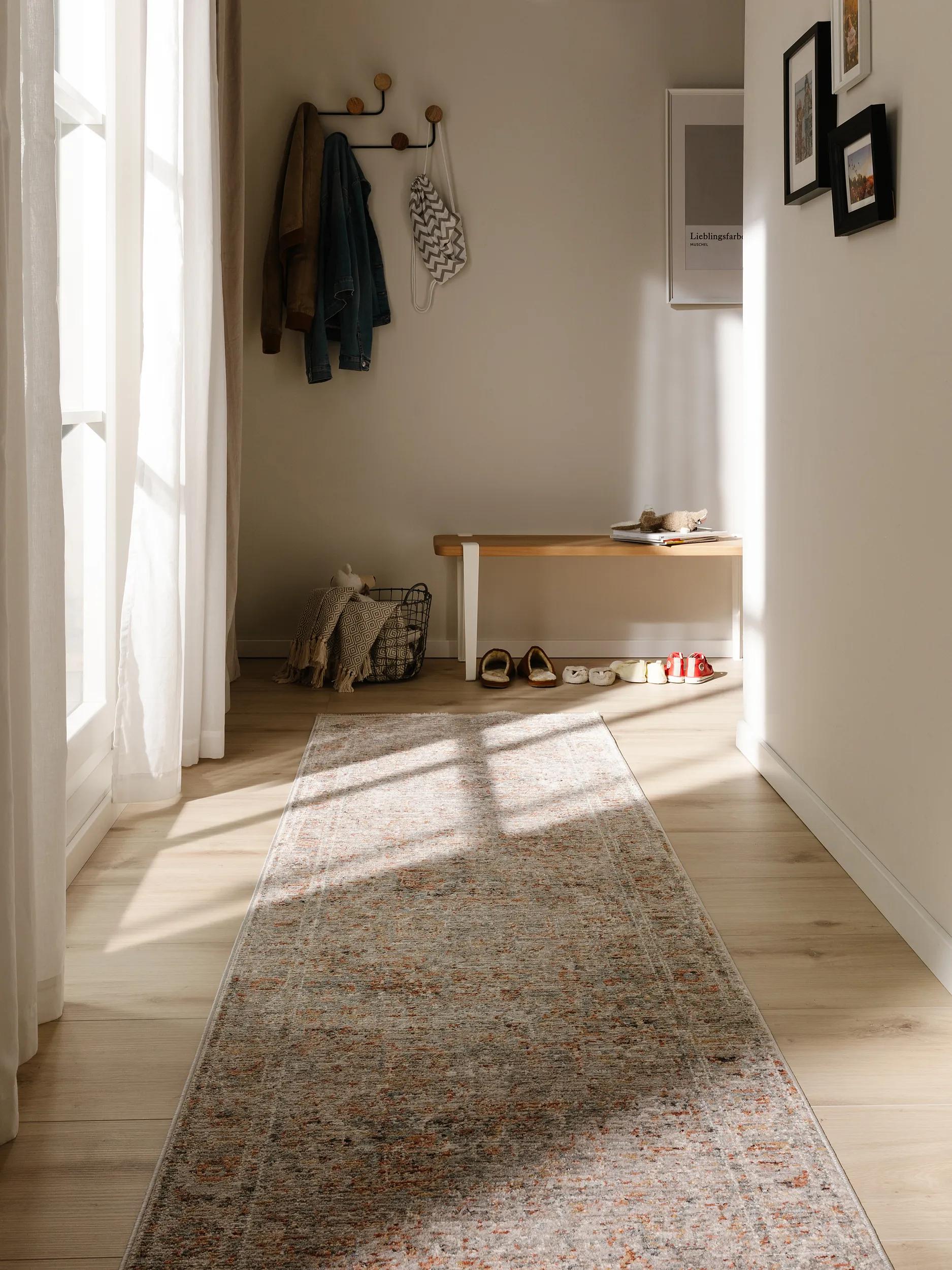 Runner Anwar Grau/Beige