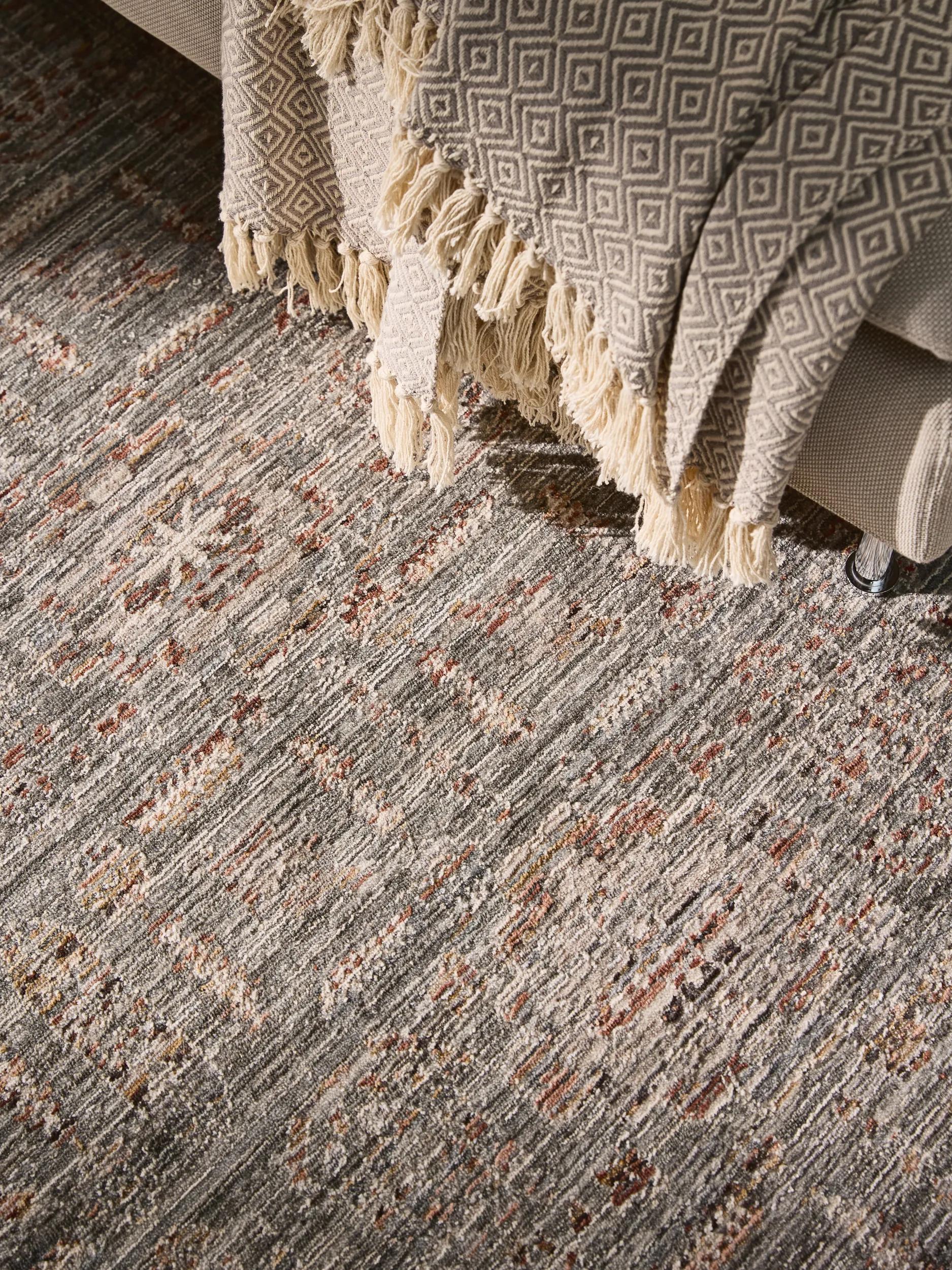 Rug Anwar Grey/Orange