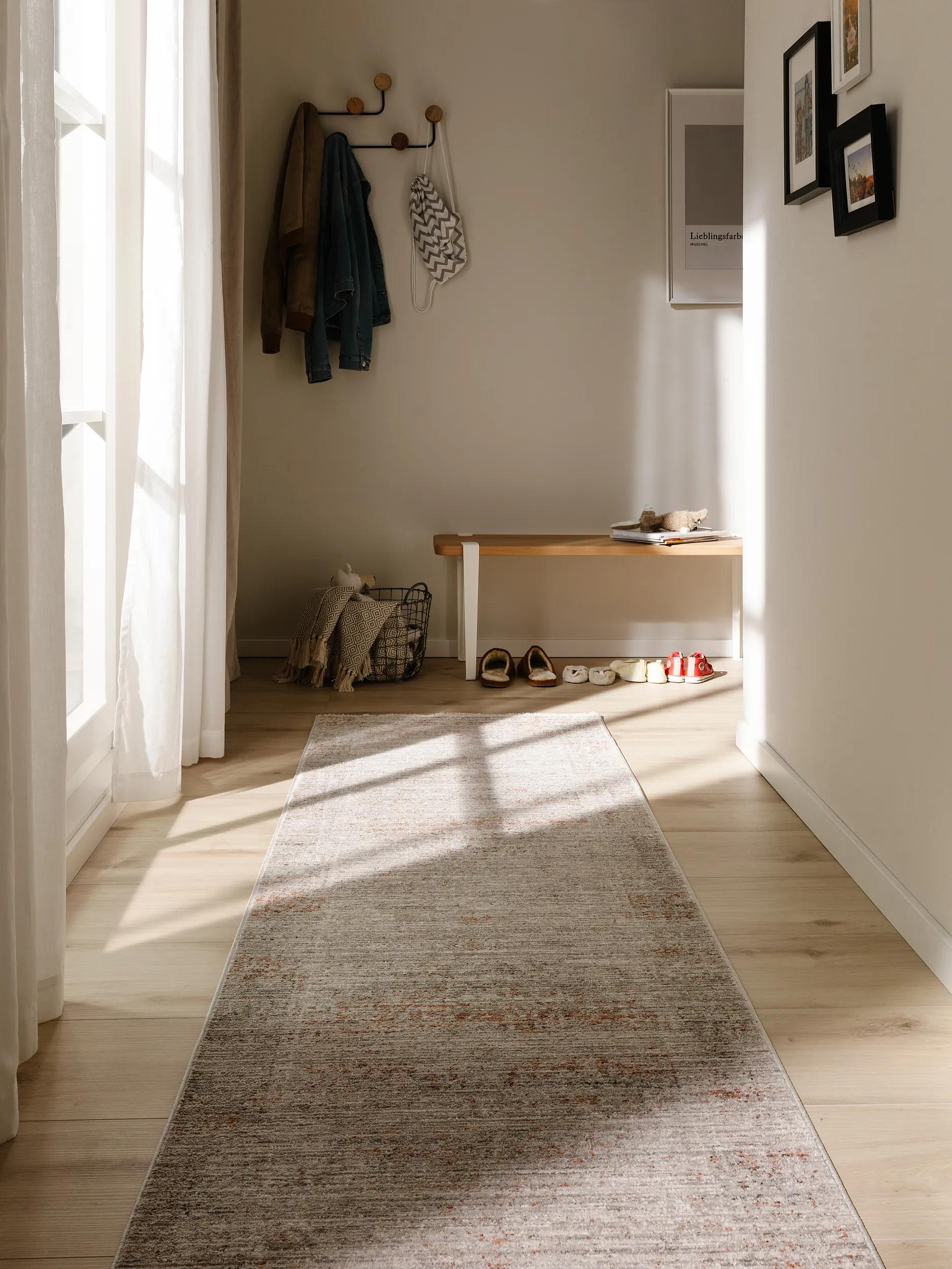 Runner Anwar Grau/Beige