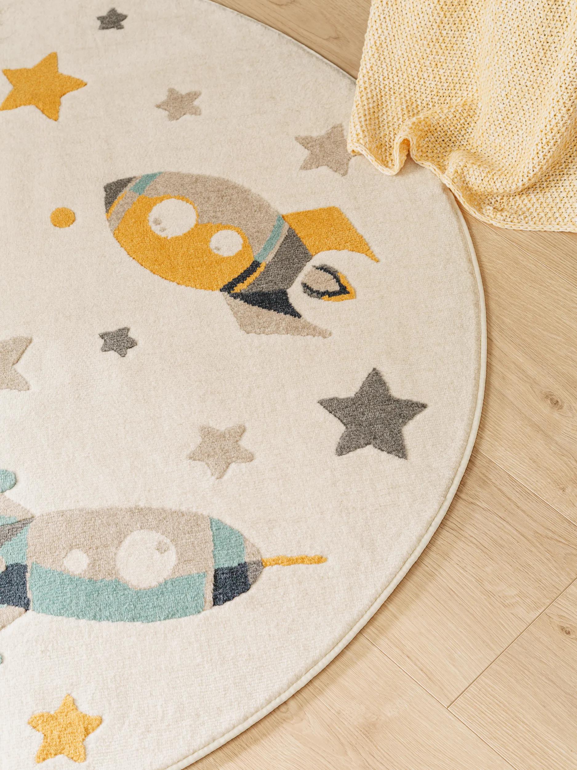 Tapis pour enfants Apollo crème