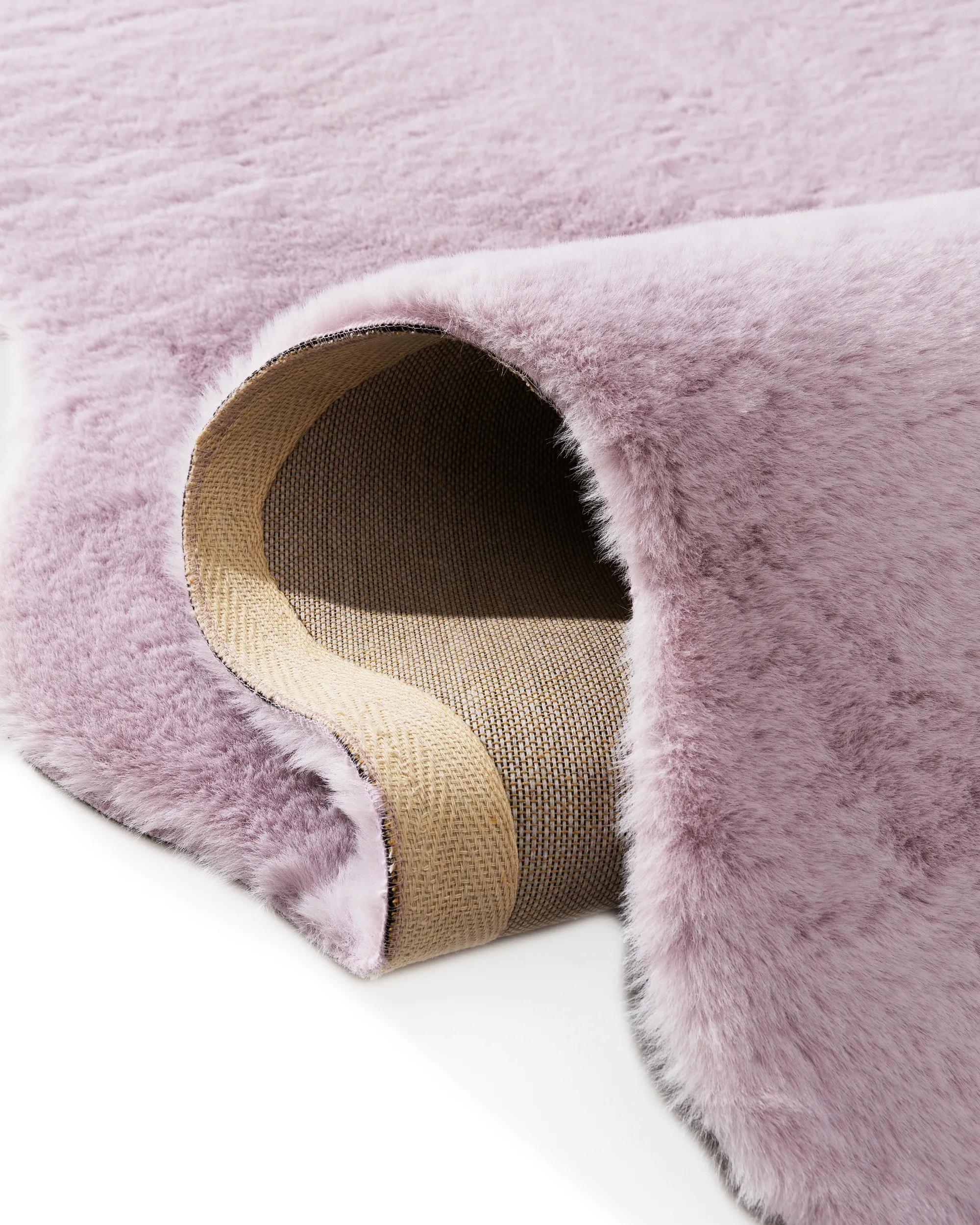 Shaggy rug Arlie Purple