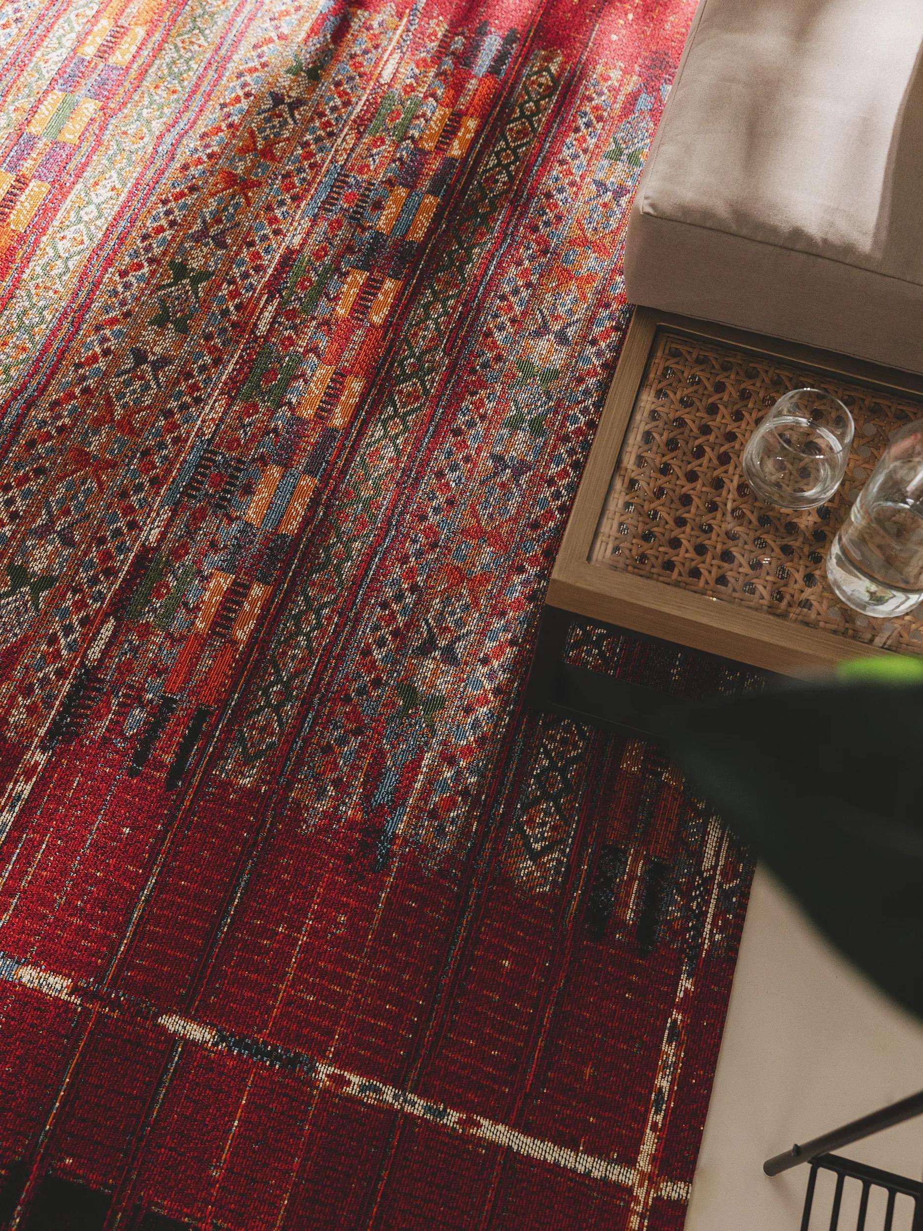 In- & Outdoor Rug Artis Multicolour/Red