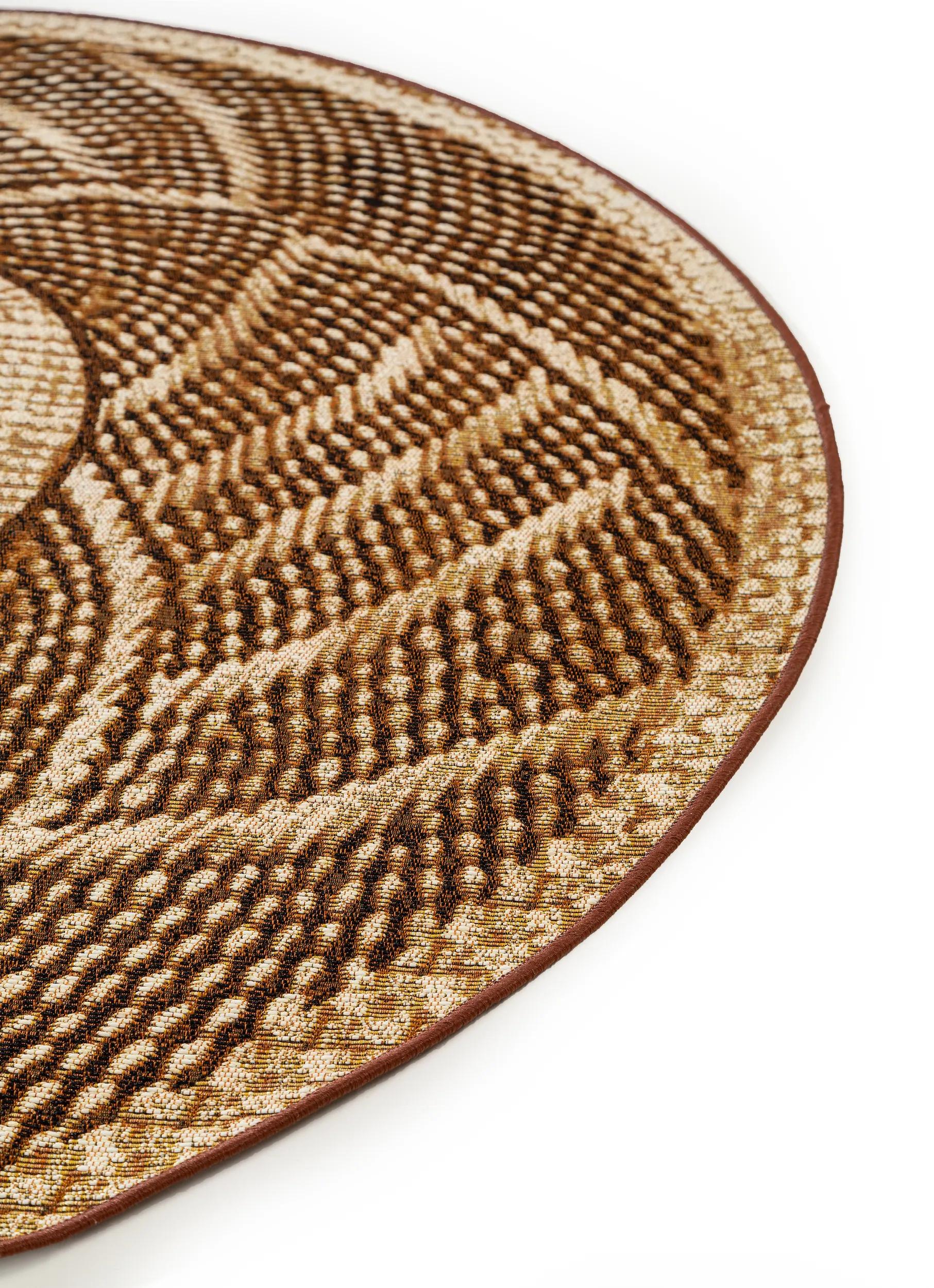 In- & Outdoor Round Rug Artis Gold