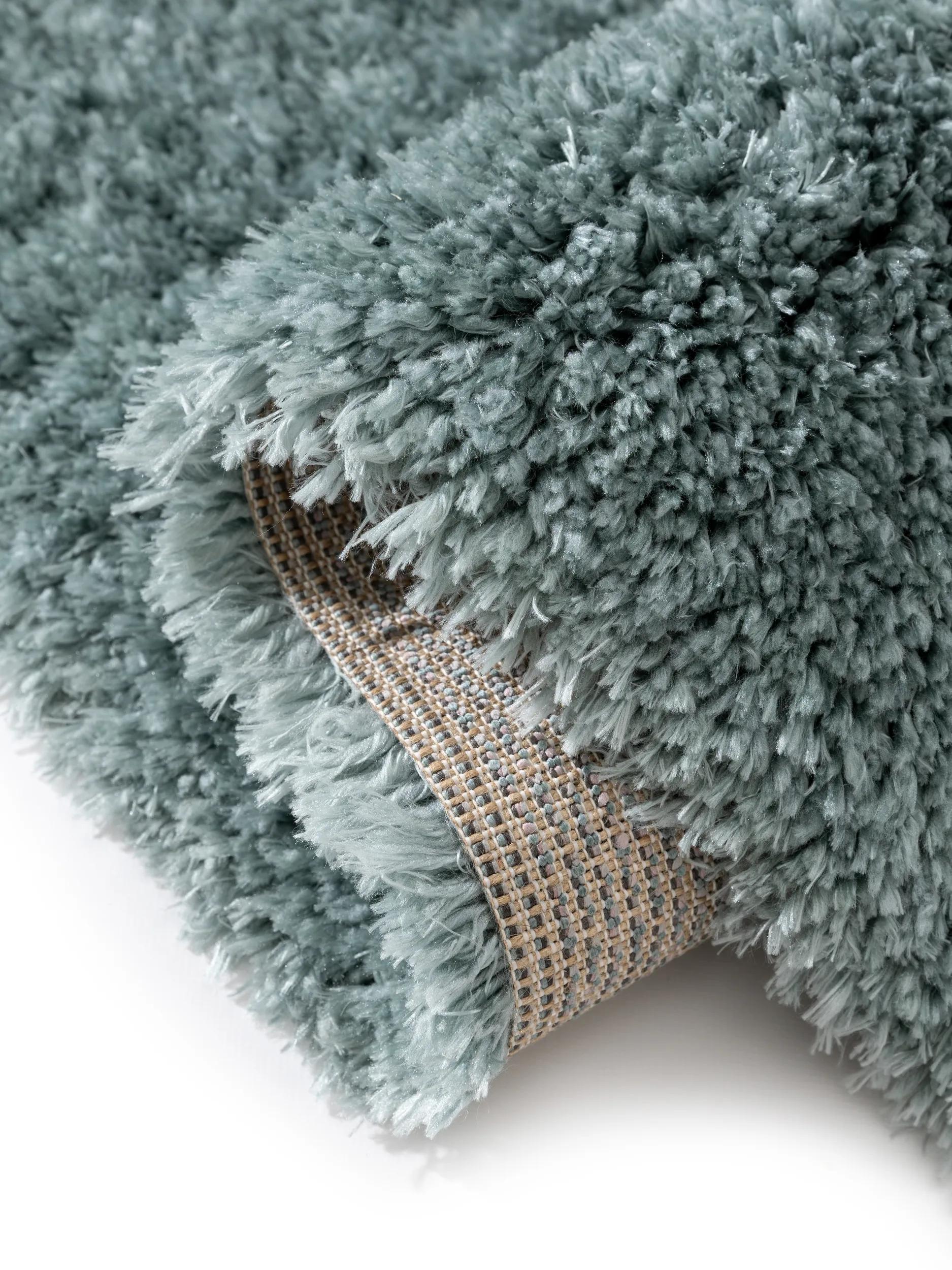 Shaggy rug Ava Turquoise