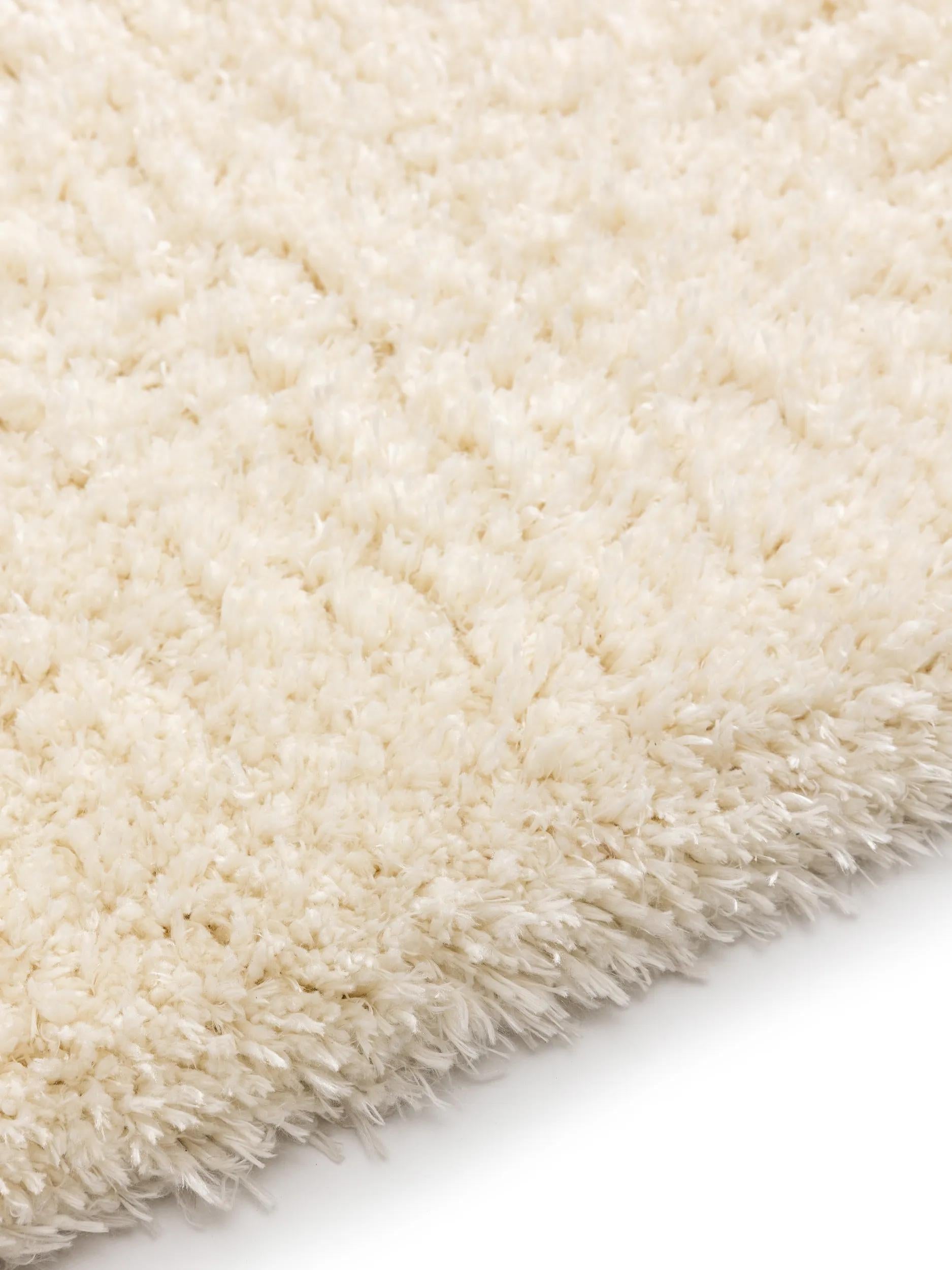 Shaggy rug Ava Cream