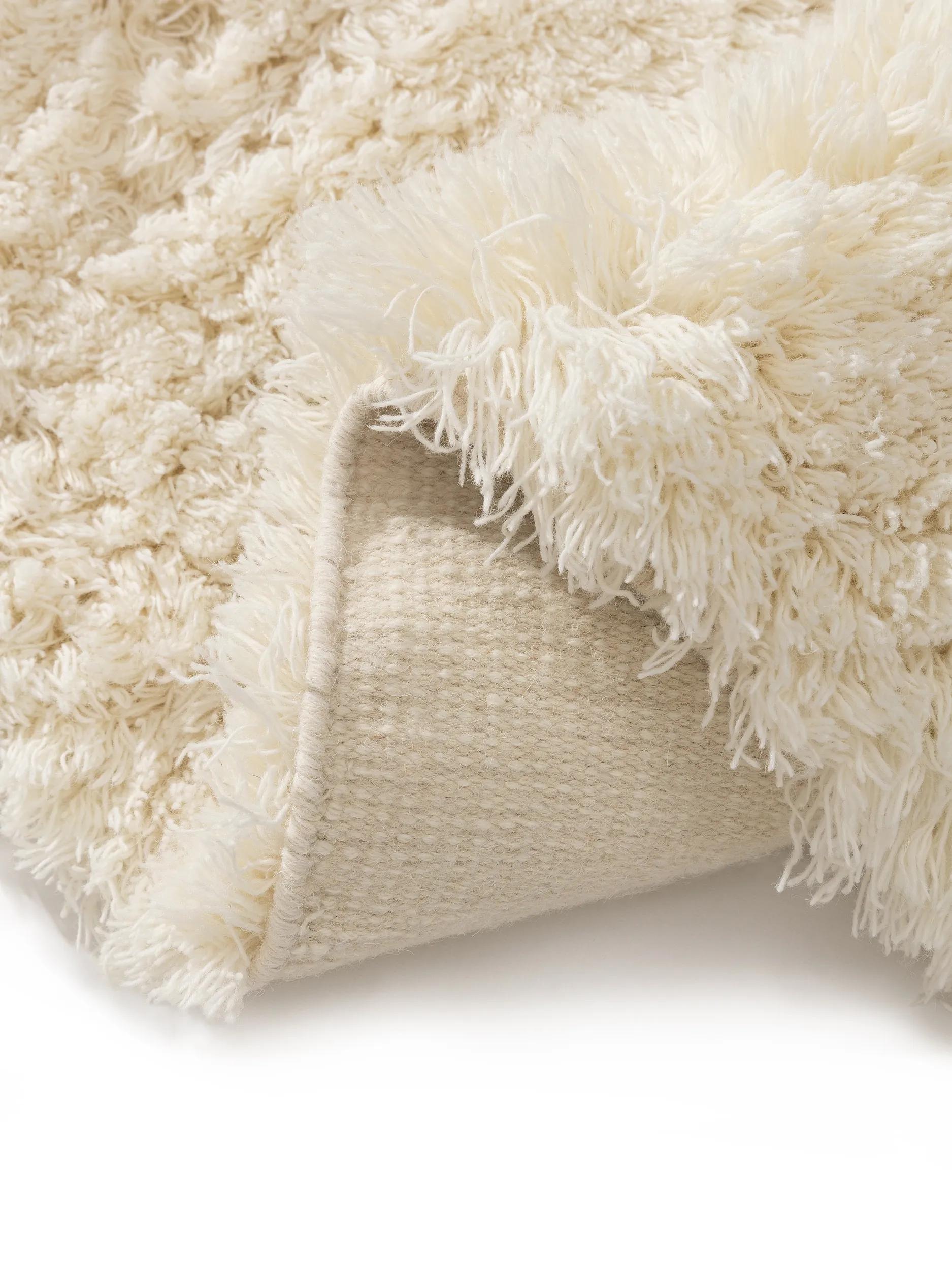 Wool Rug Baadal Cream