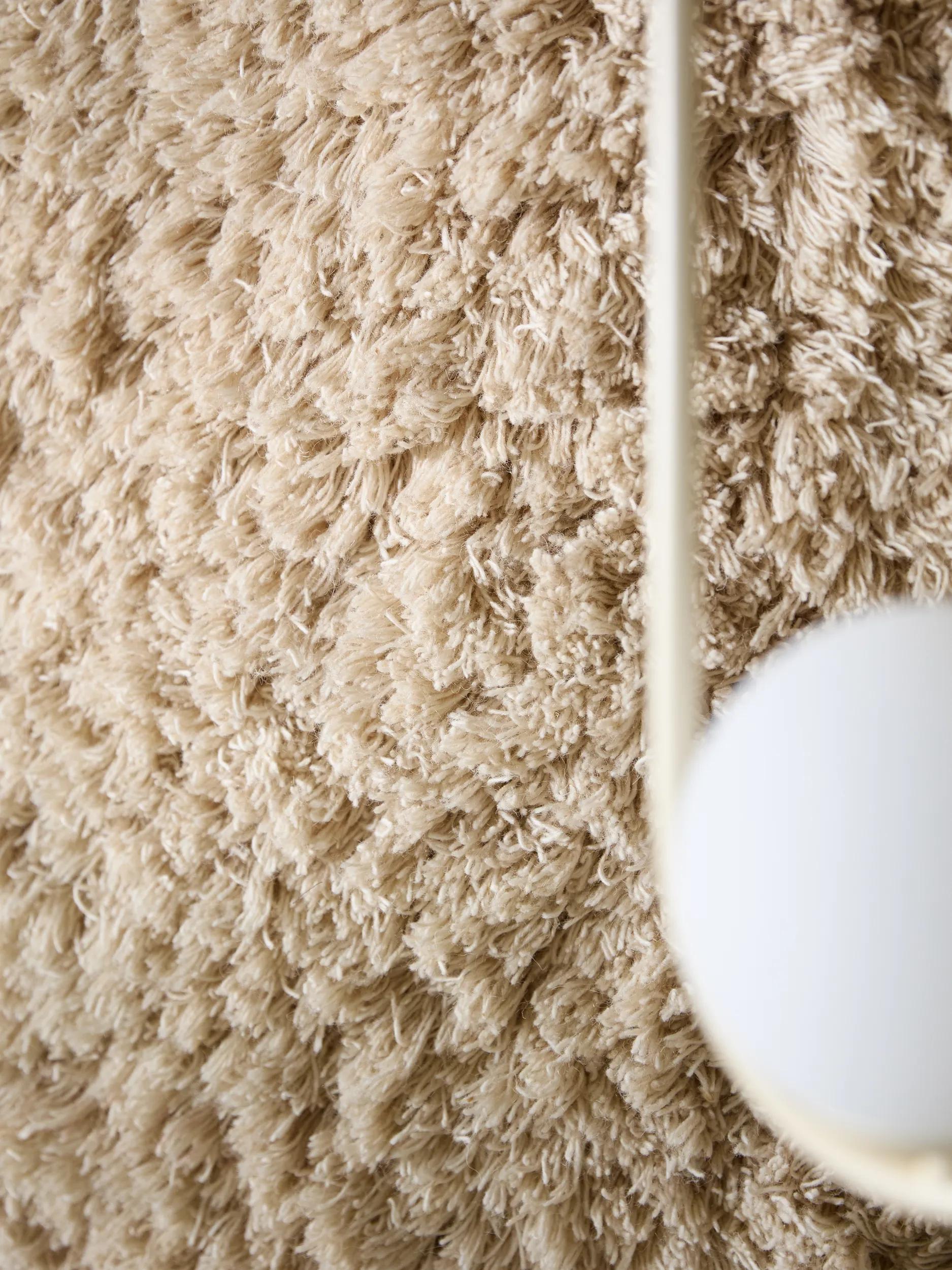 Alfombra de lana Baadal beige