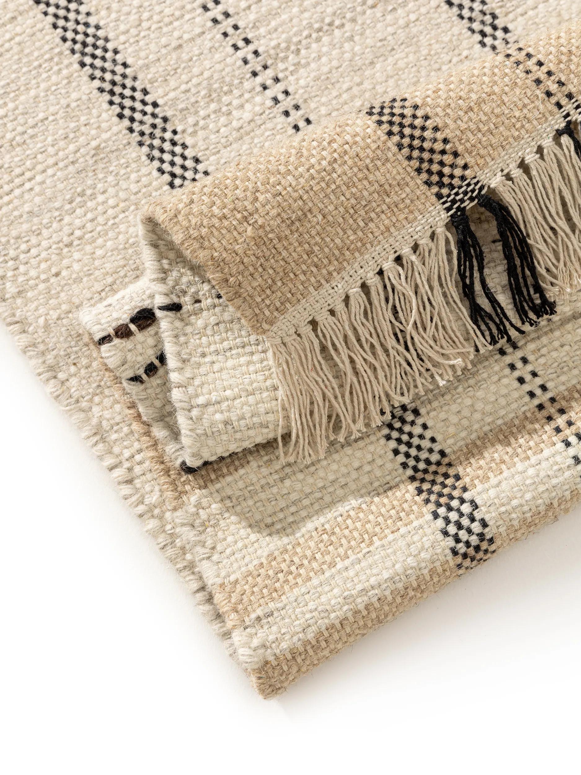 Wool Rug Bahati Beige