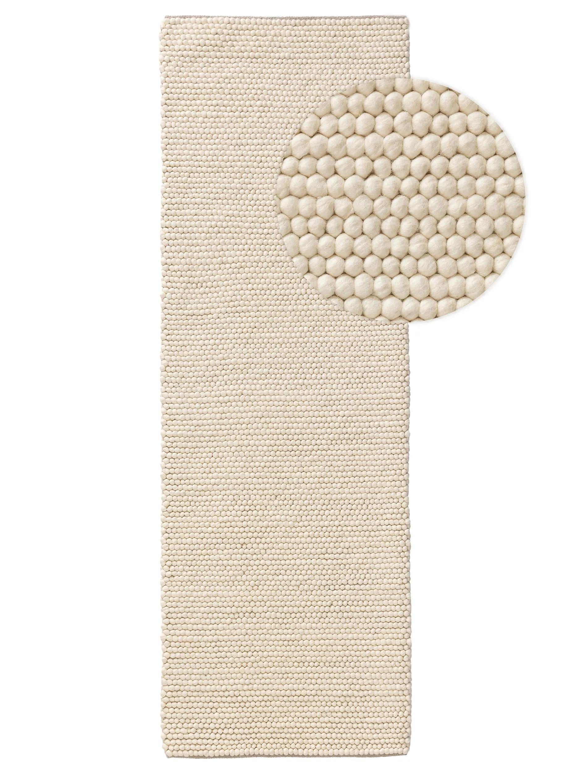 Wool Runner Beads Cream