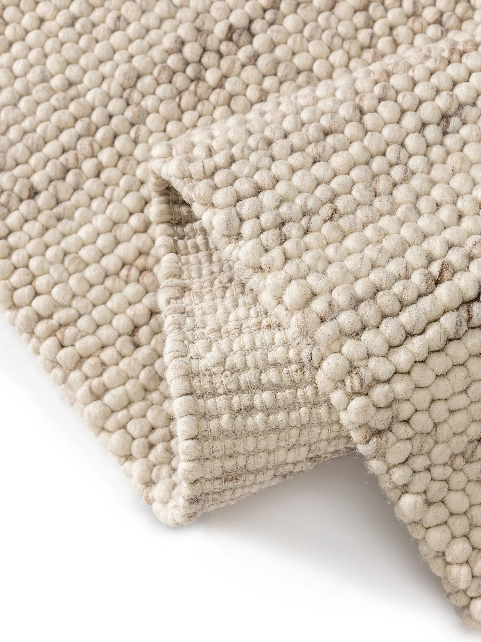 Cuentas de corredor de lana beige