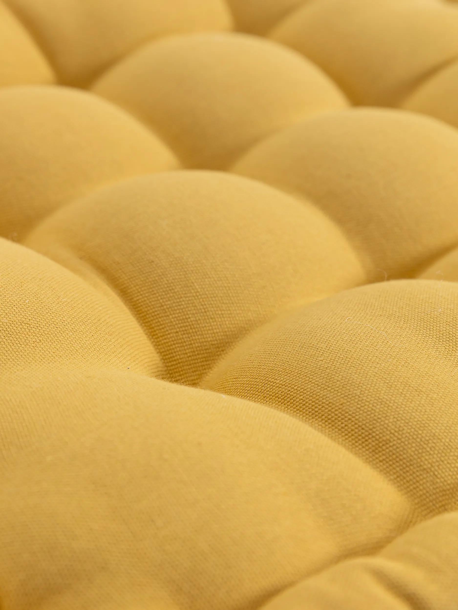 Floor cushion Bene Yellow