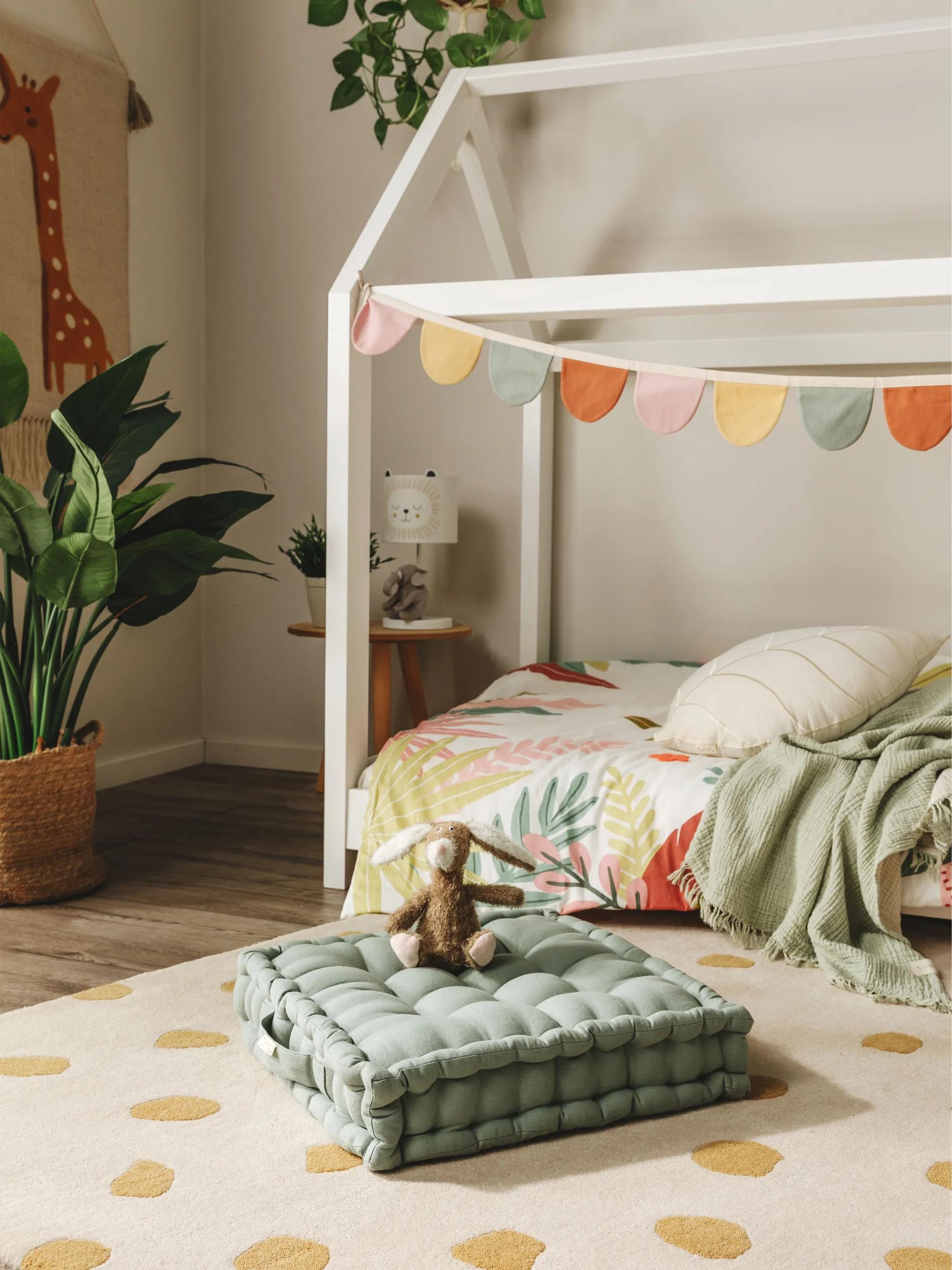 Floor cushion Bene Green